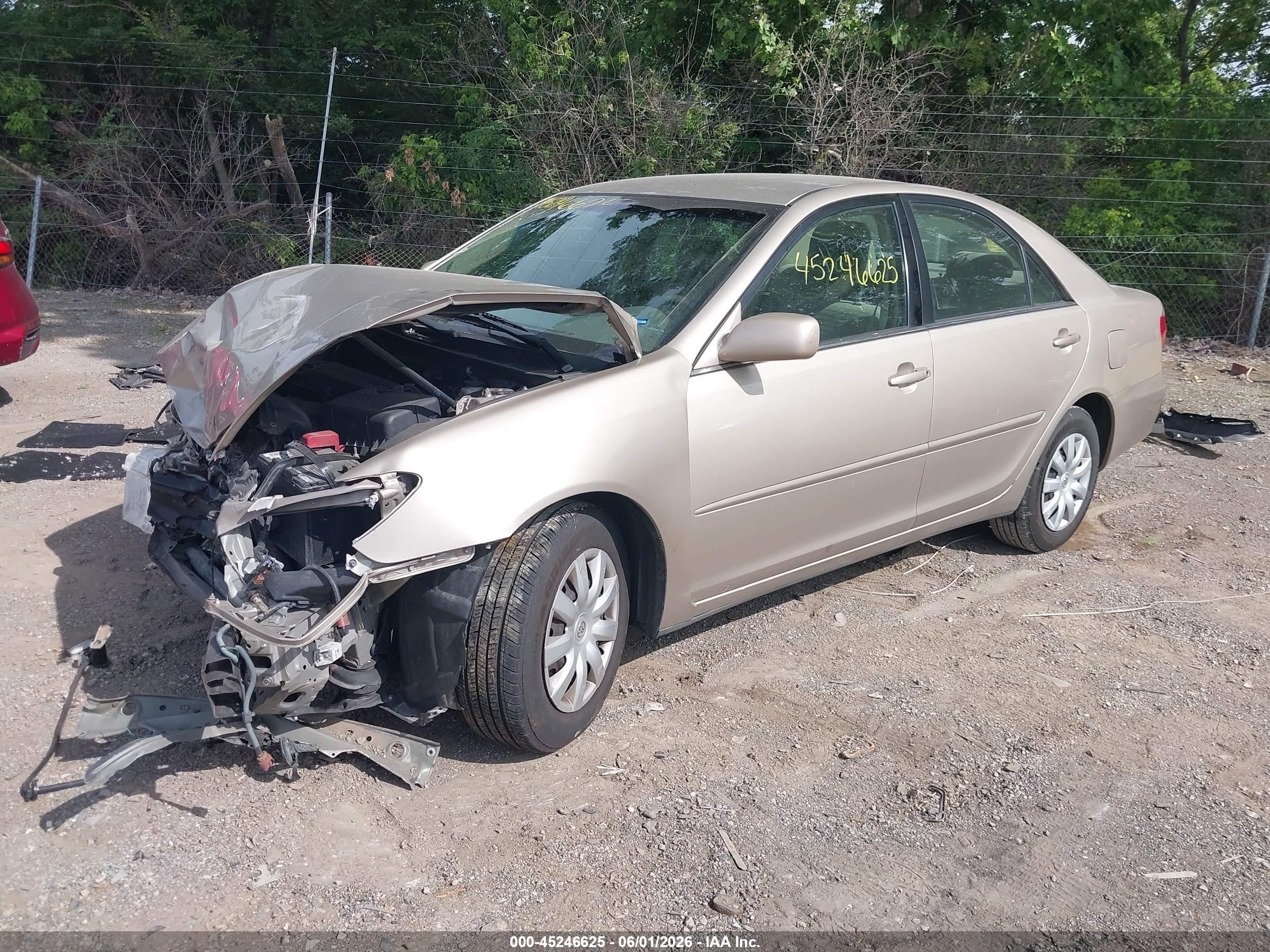 2006 Toyota Camry Le Tan vin: 4T1BE32K76U163414