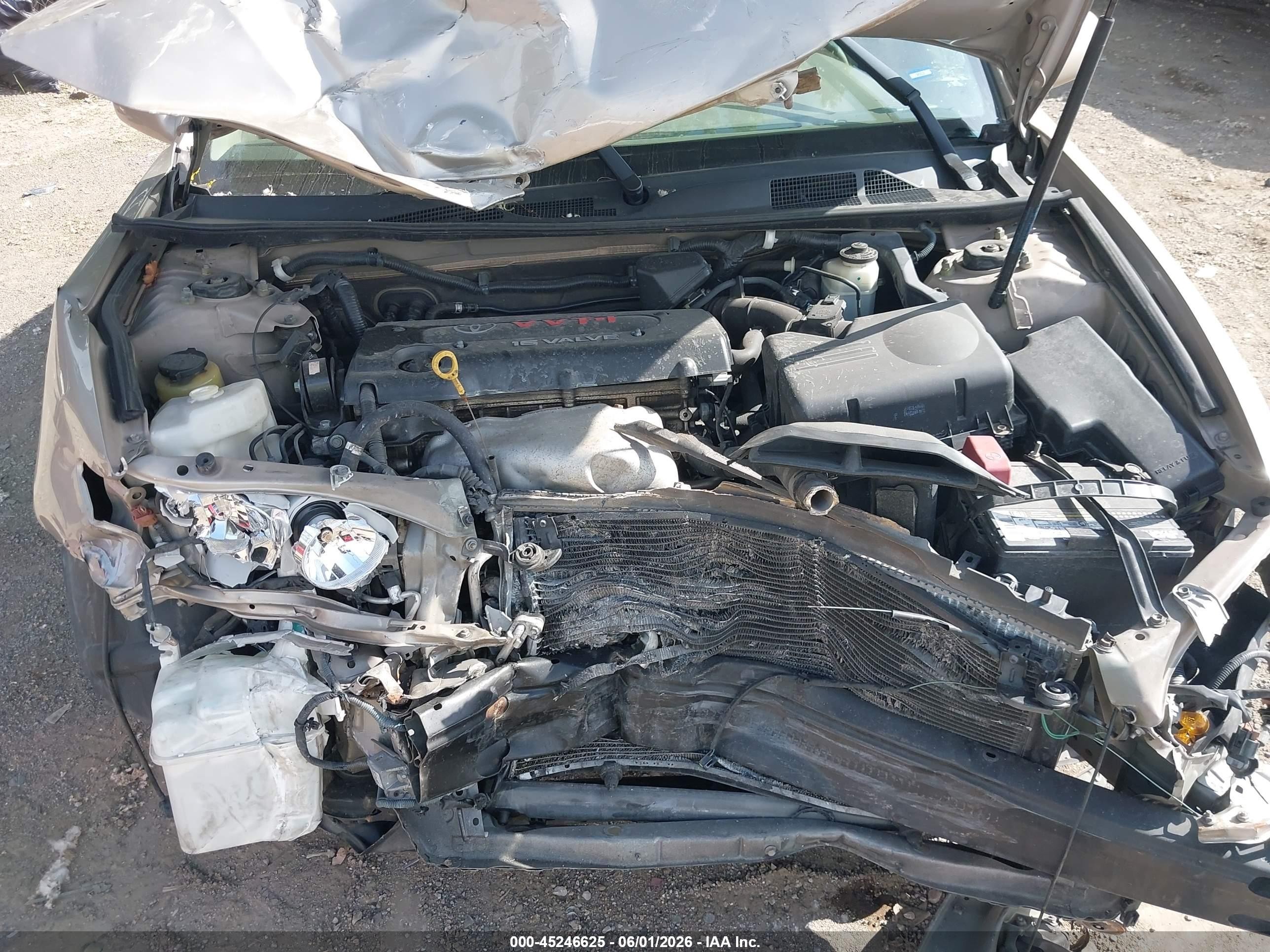 2006 Toyota Camry Le Tan vin: 4T1BE32K76U163414