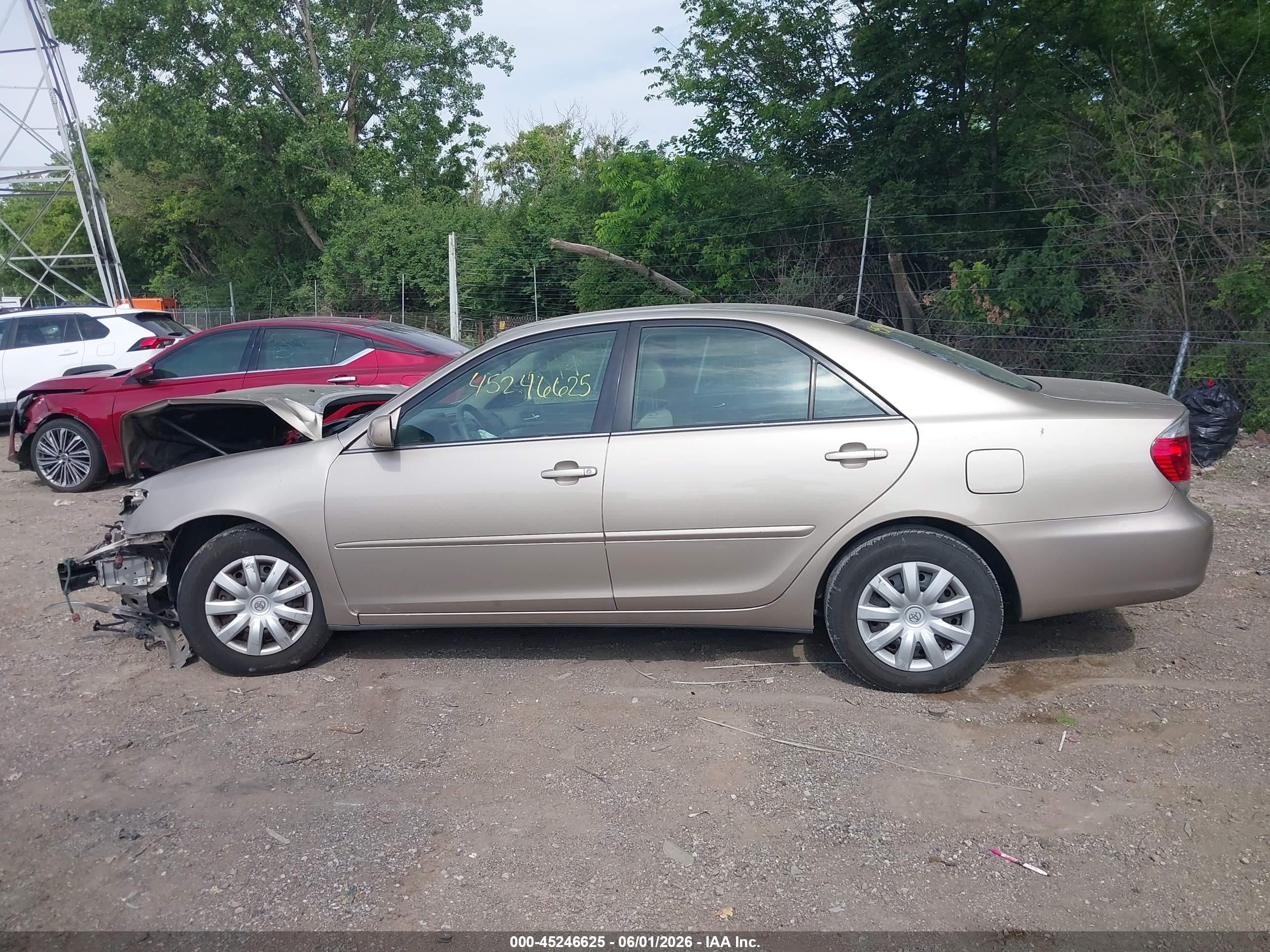2006 Toyota Camry Le Tan vin: 4T1BE32K76U163414