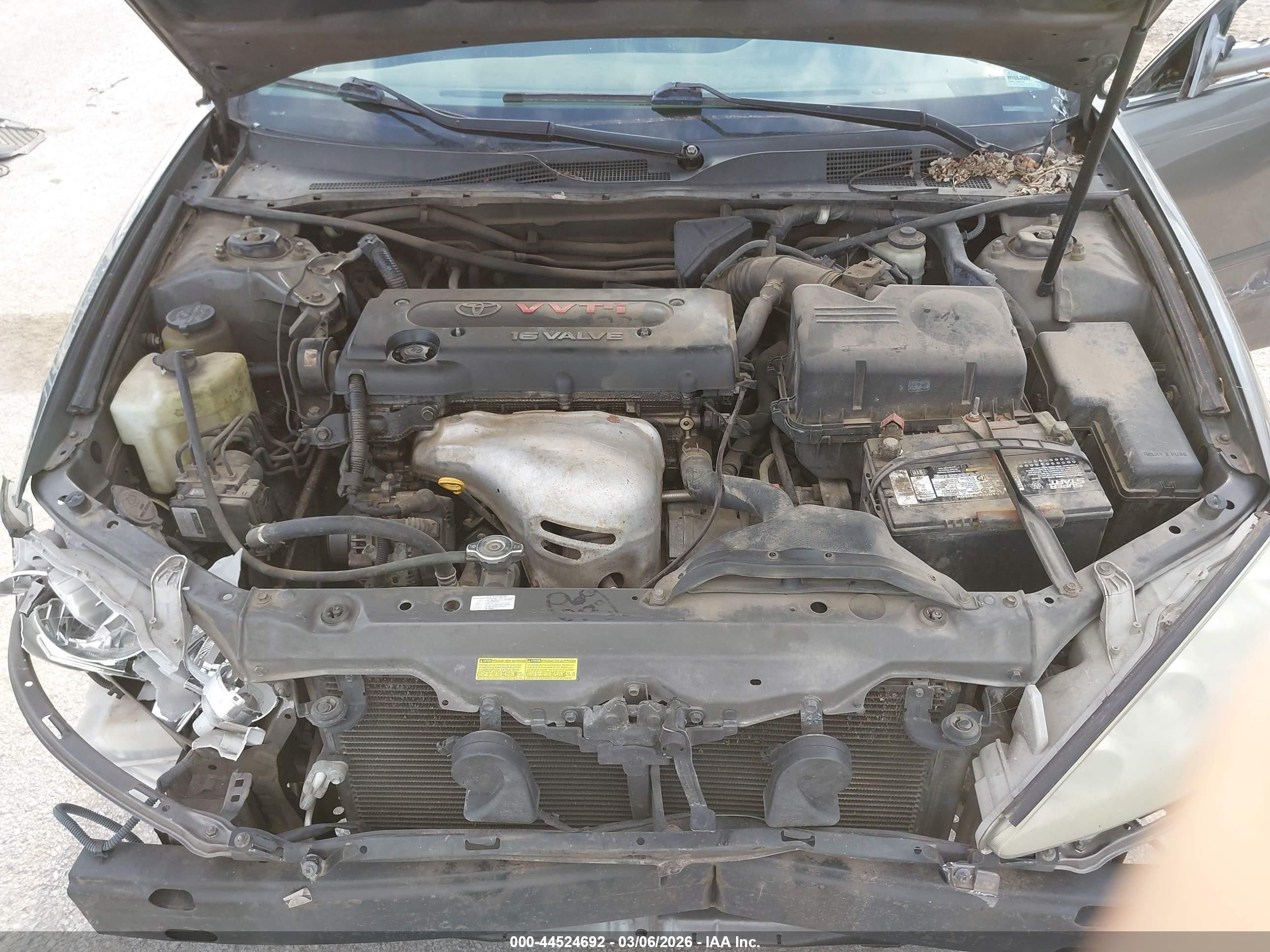 2006 Toyota Camry Le Серый vin: 4T1BE32K76U650368