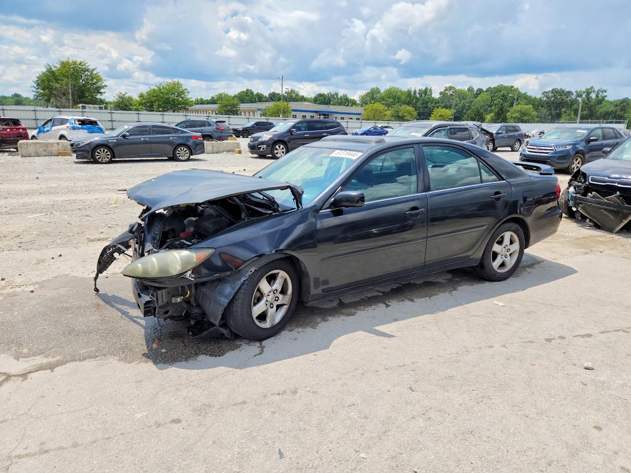 2006 Toyota Camry Se Black vin: 4T1BE32K76U659149
