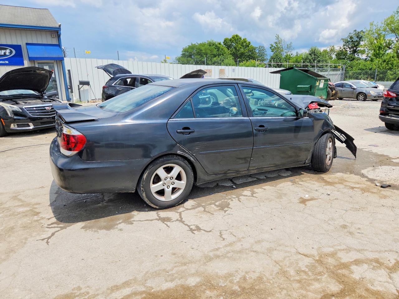 2006 Toyota Camry Se Black vin: 4T1BE32K76U659149
