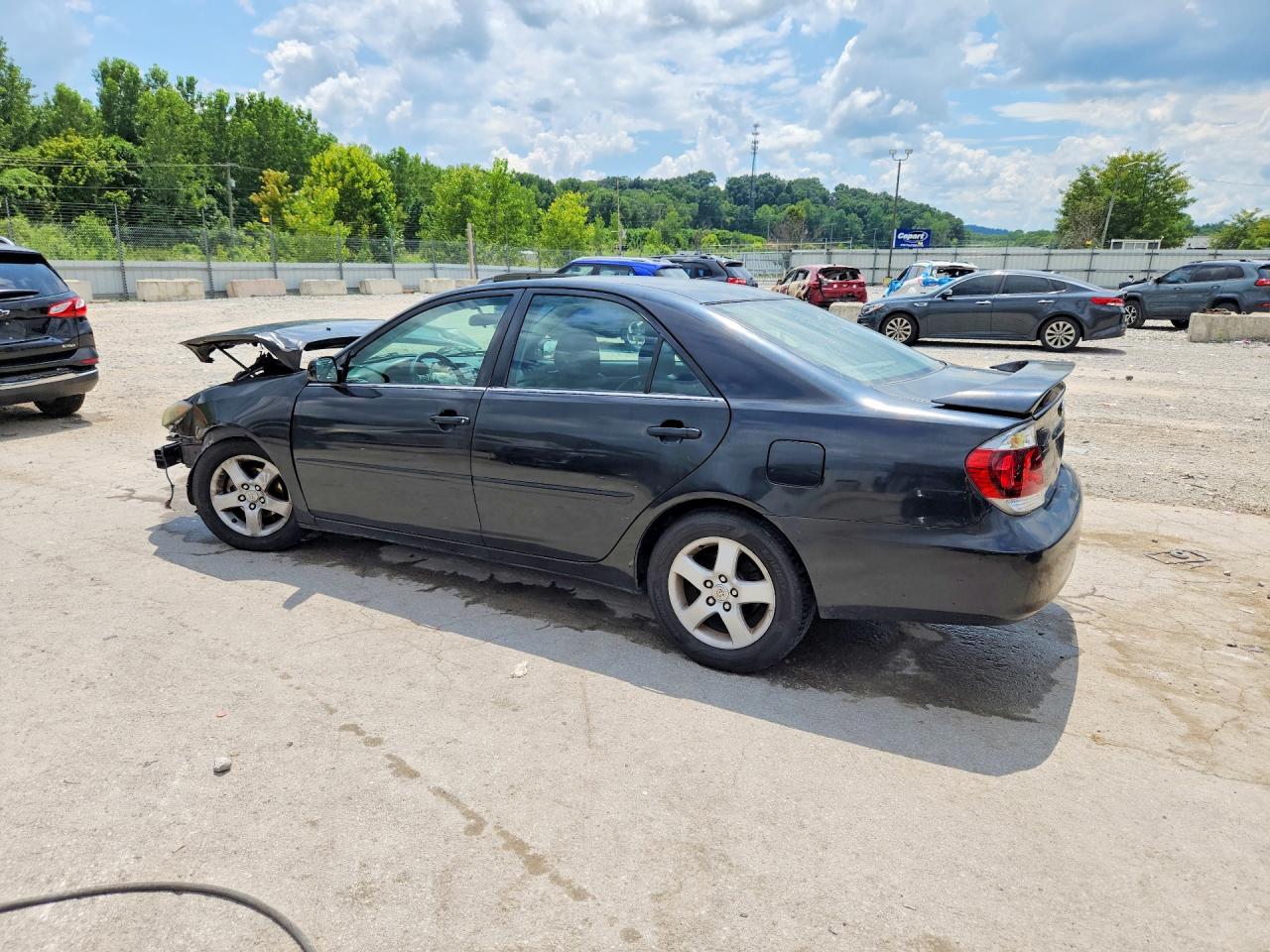 2006 Toyota Camry Se Black vin: 4T1BE32K76U659149