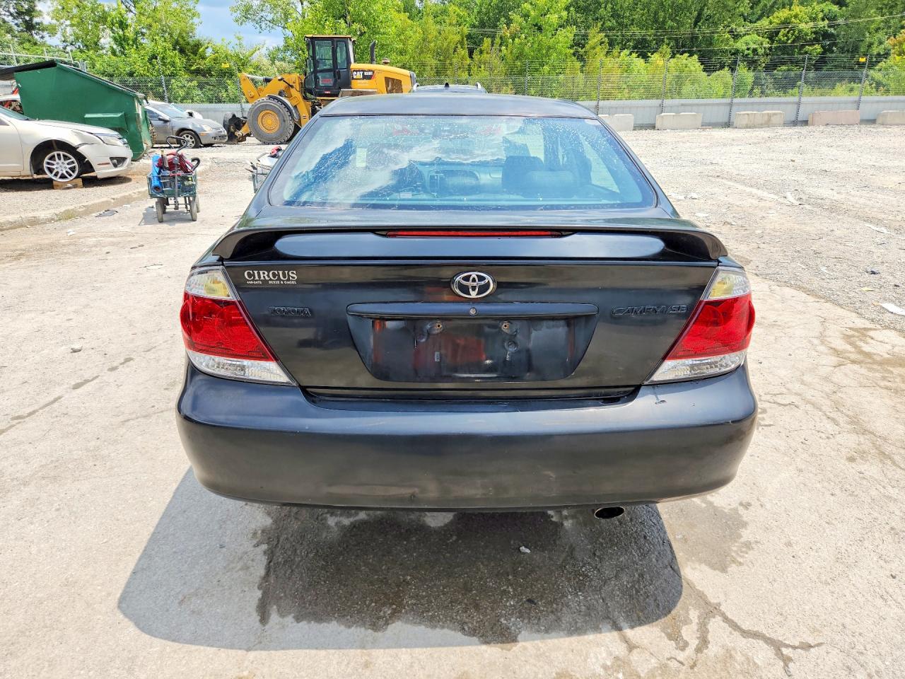 2006 Toyota Camry Se Black vin: 4T1BE32K76U659149