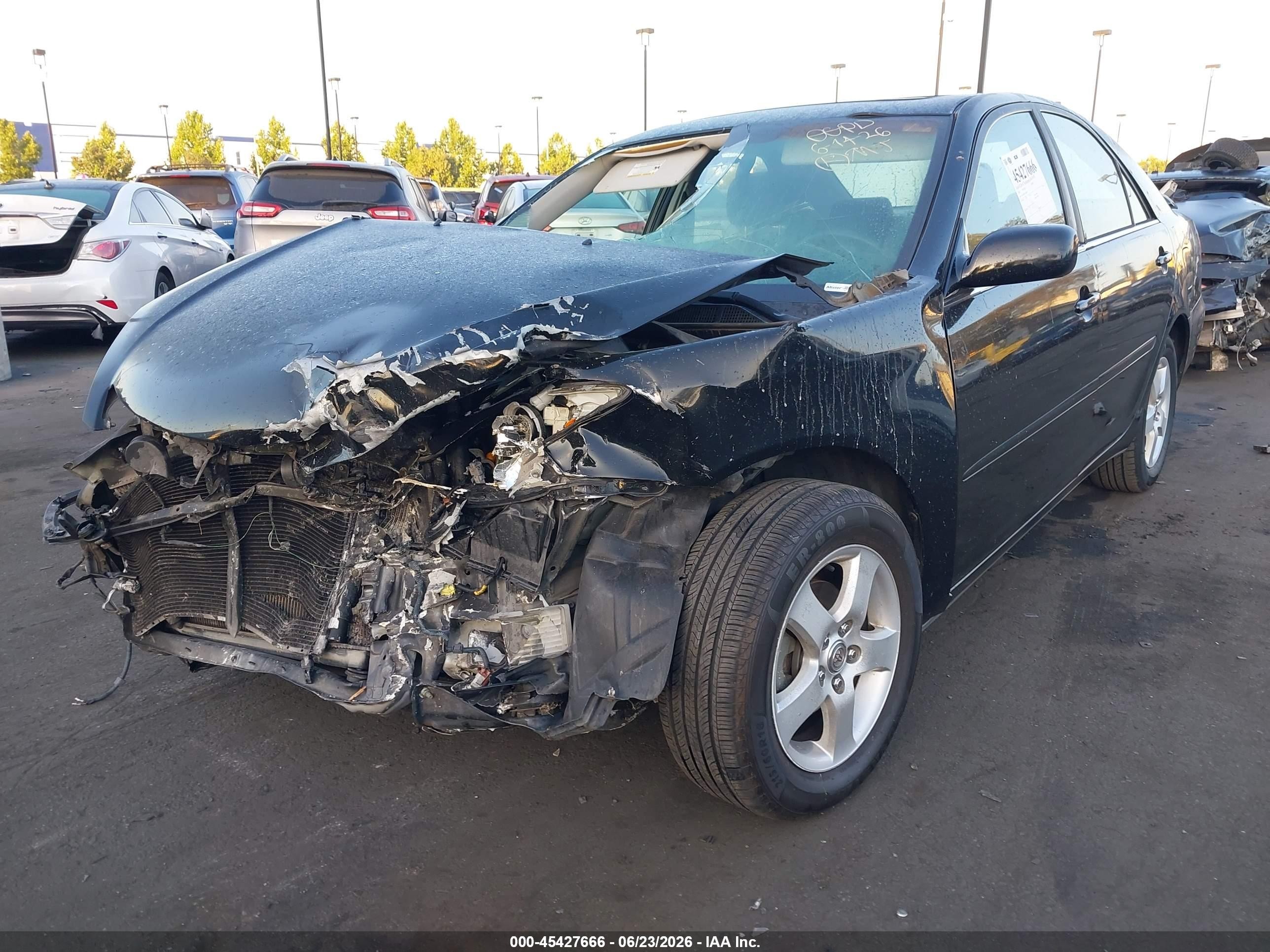 2006 Toyota Camry Se Black vin: 4T1BE32K76U680146
