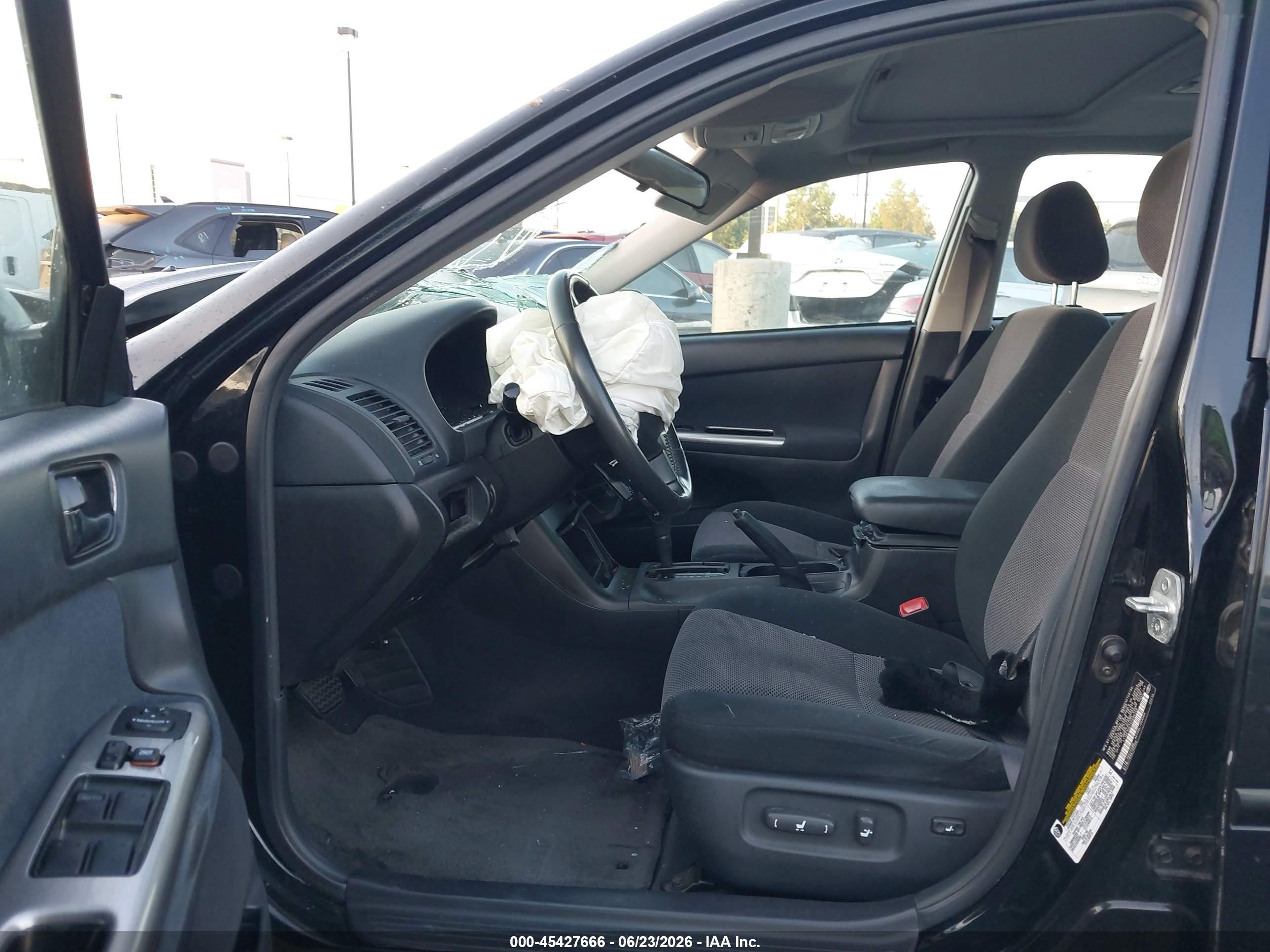 2006 Toyota Camry Se Black vin: 4T1BE32K76U680146