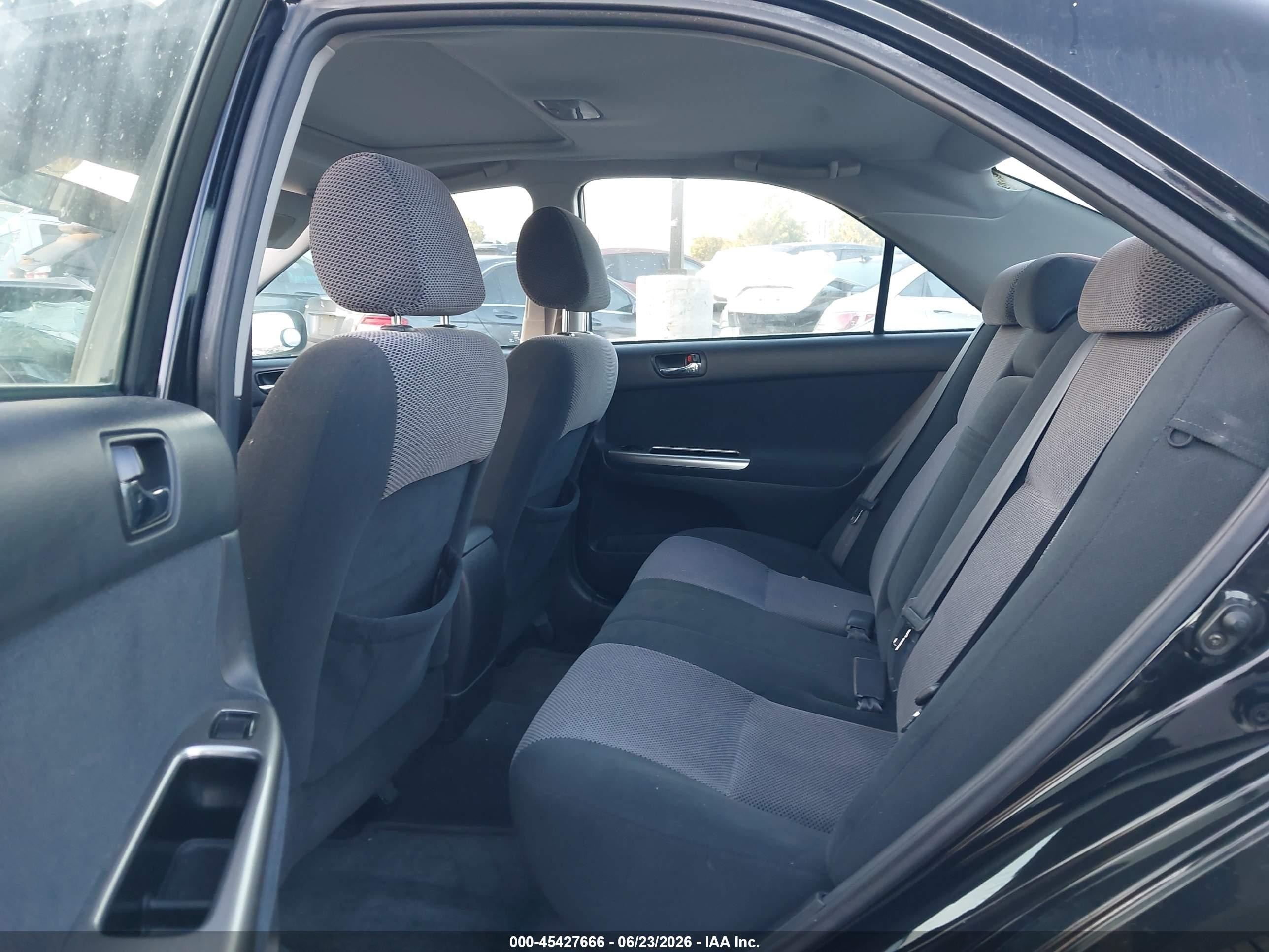 2006 Toyota Camry Se Black vin: 4T1BE32K76U680146