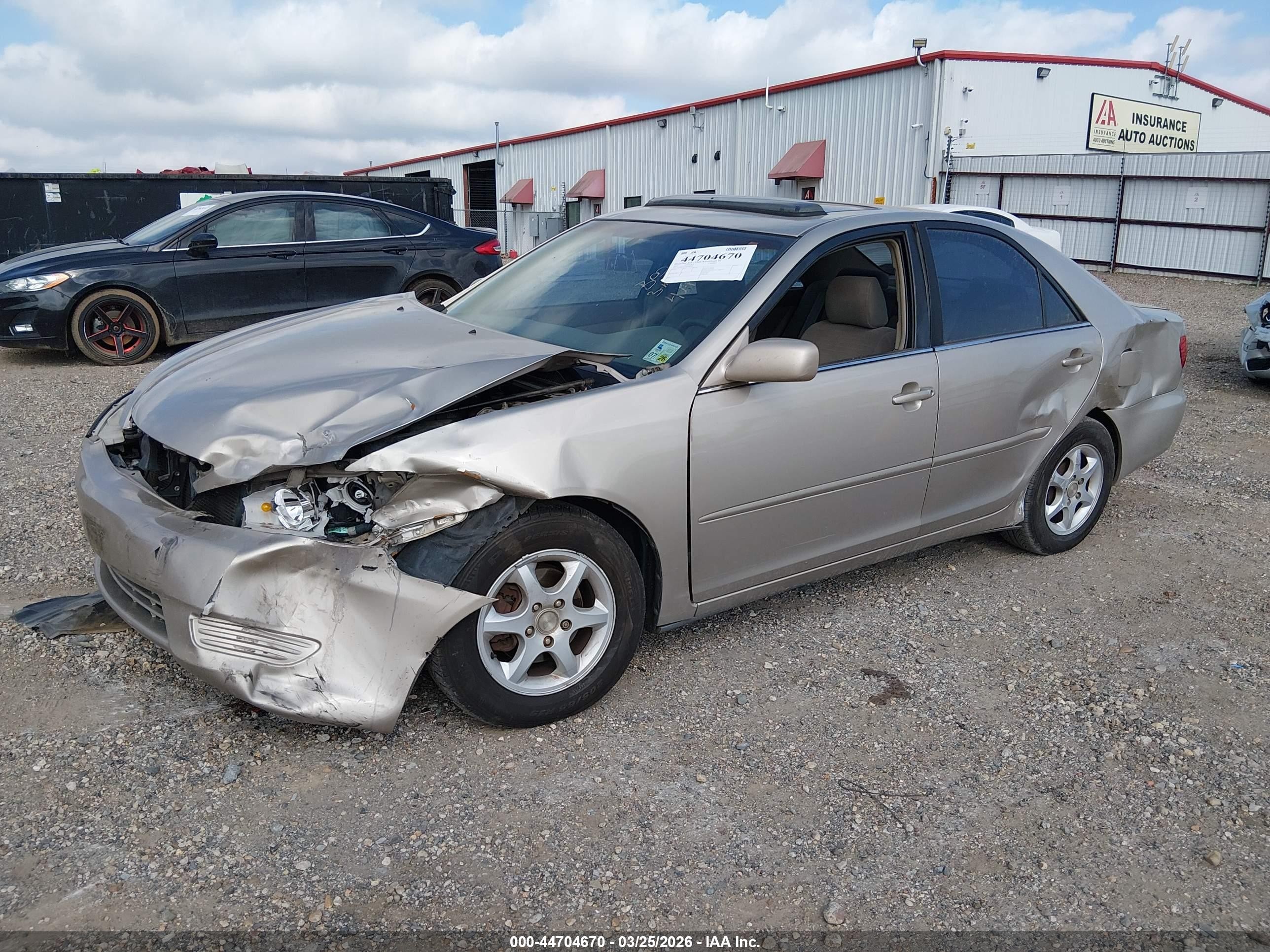 2006 Toyota Camry Le Champagne vin: 4T1BE32K76U704249