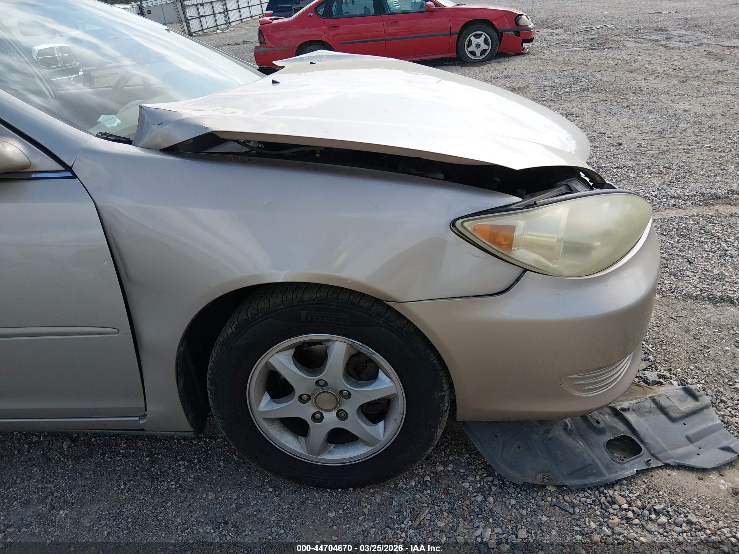 2006 Toyota Camry Le Champagne vin: 4T1BE32K76U704249