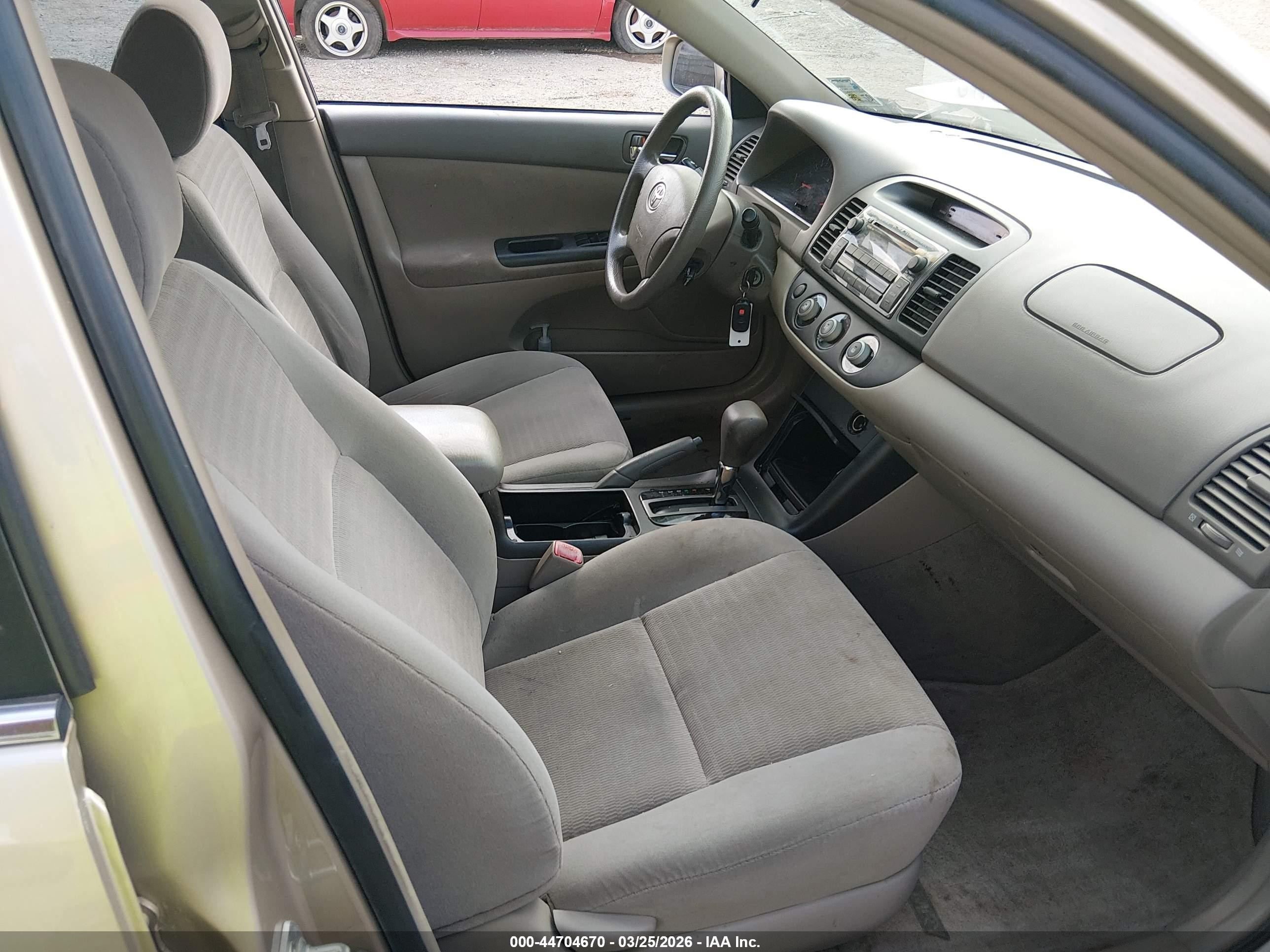 2006 Toyota Camry Le Champagne vin: 4T1BE32K76U704249