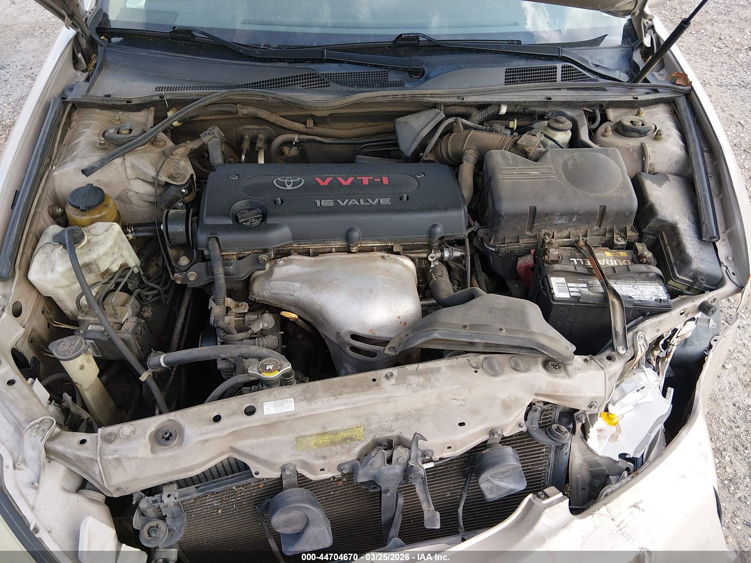 2006 Toyota Camry Le Champagne vin: 4T1BE32K76U704249
