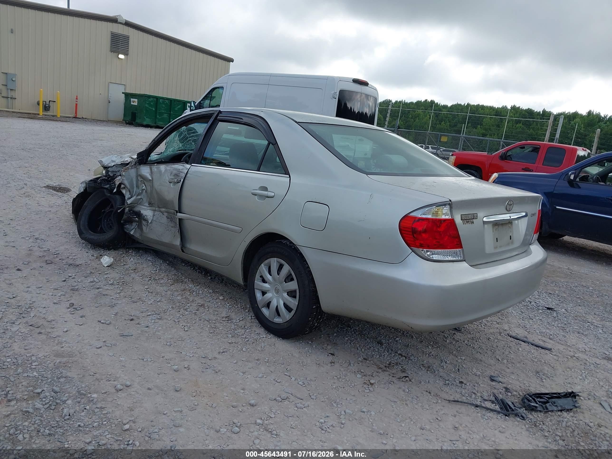 2006 Toyota Camry Std Silver vin: 4T1BE32K76U719074