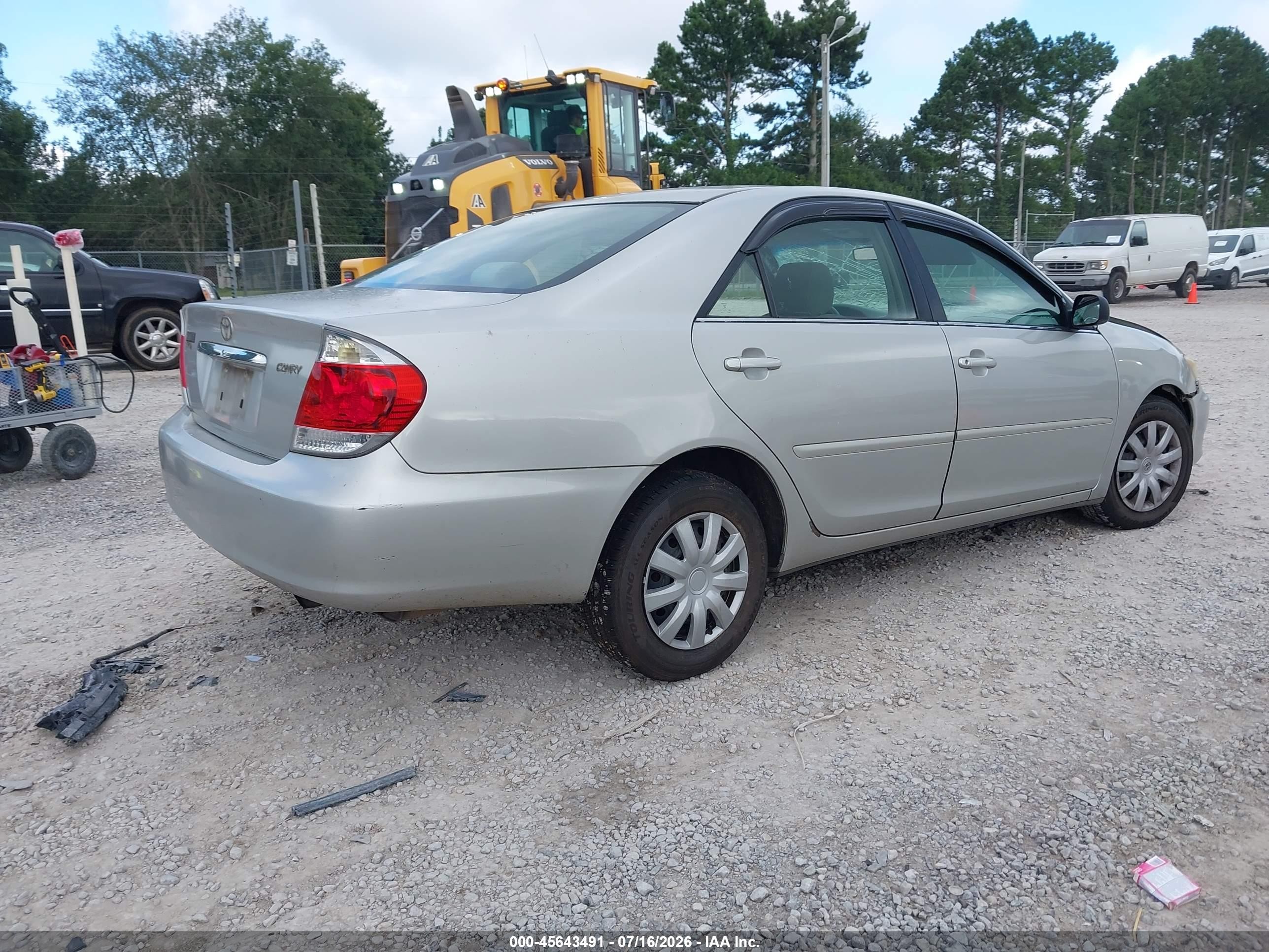 2006 Toyota Camry Std Silver vin: 4T1BE32K76U719074