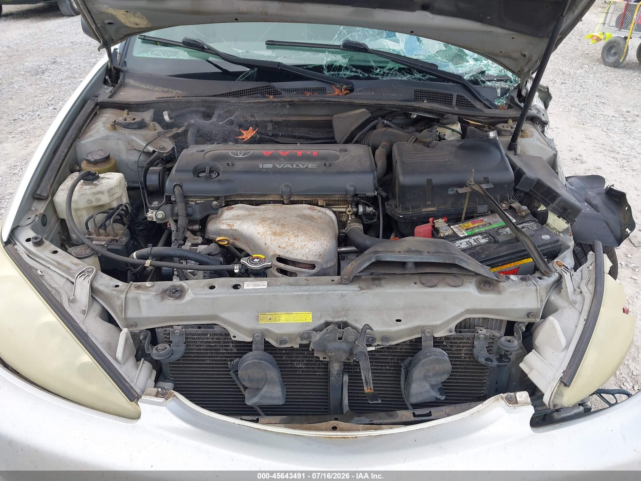 2006 Toyota Camry Std Silver vin: 4T1BE32K76U719074
