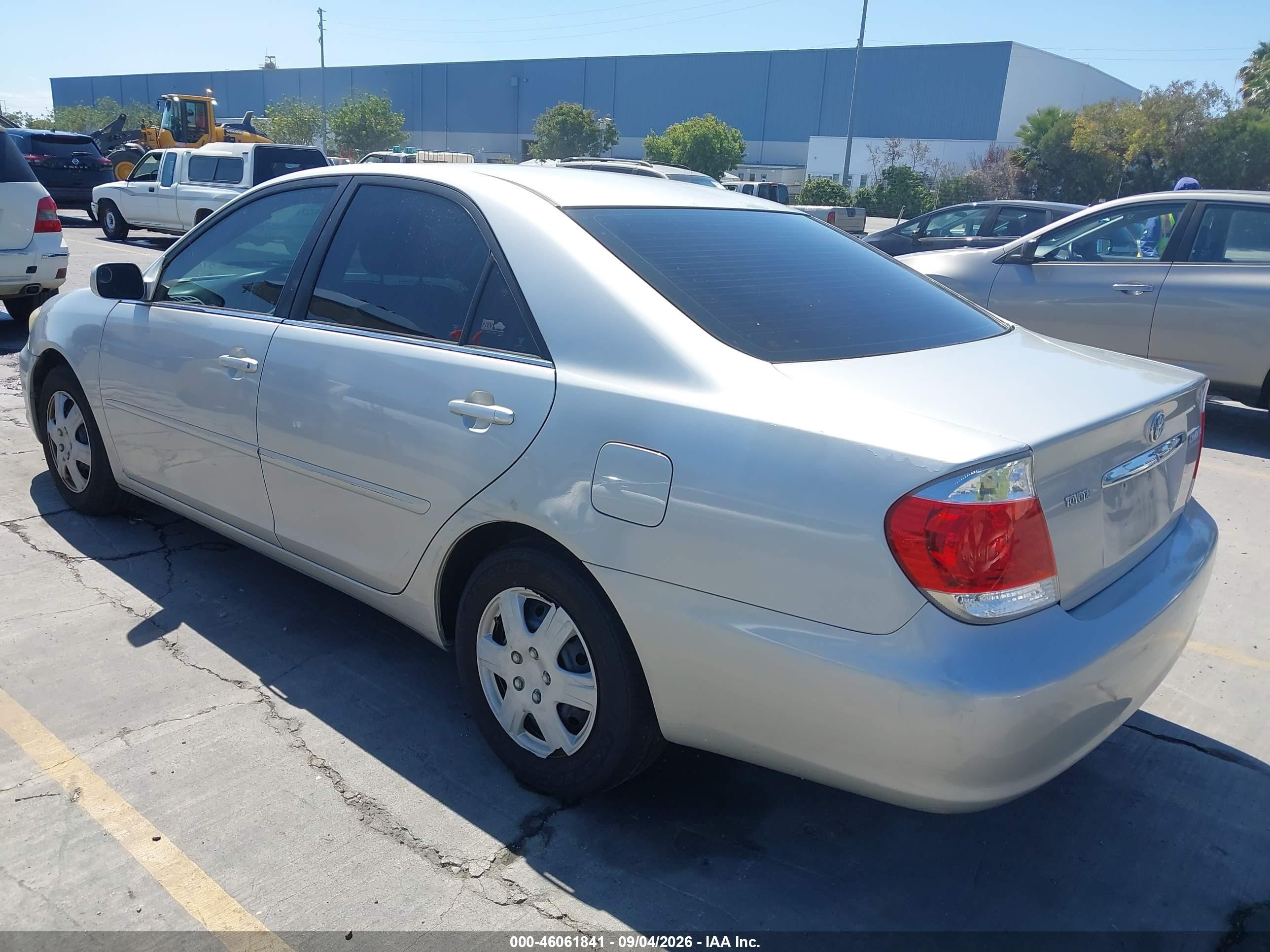 2006 Toyota Camry Le Серебряный vin: 4T1BE32K76U722945