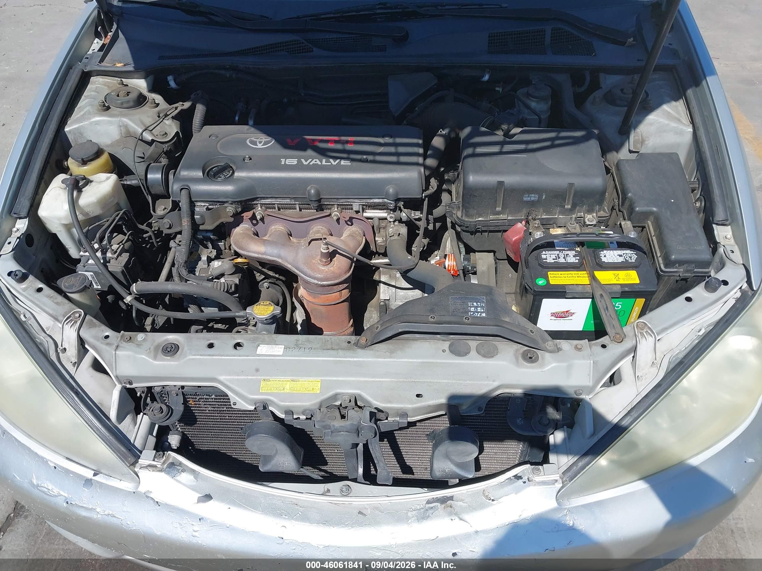2006 Toyota Camry Le Серебряный vin: 4T1BE32K76U722945