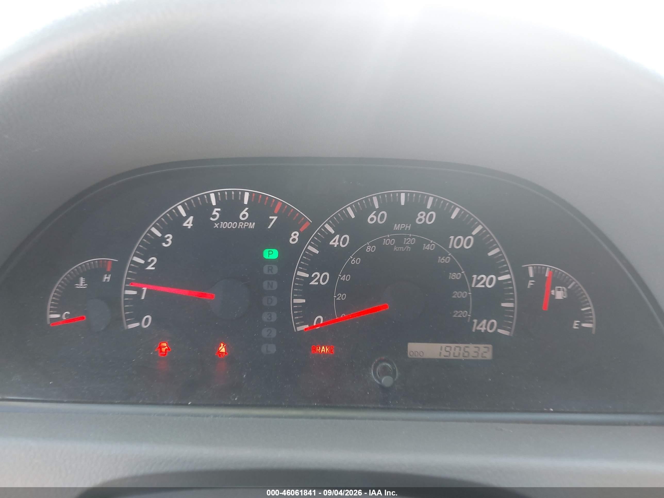 2006 Toyota Camry Le Серебряный vin: 4T1BE32K76U722945