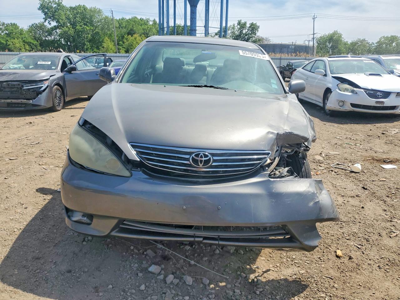 2006 Toyota Camry Xle Серый vin: 4T1BE32K76U724274