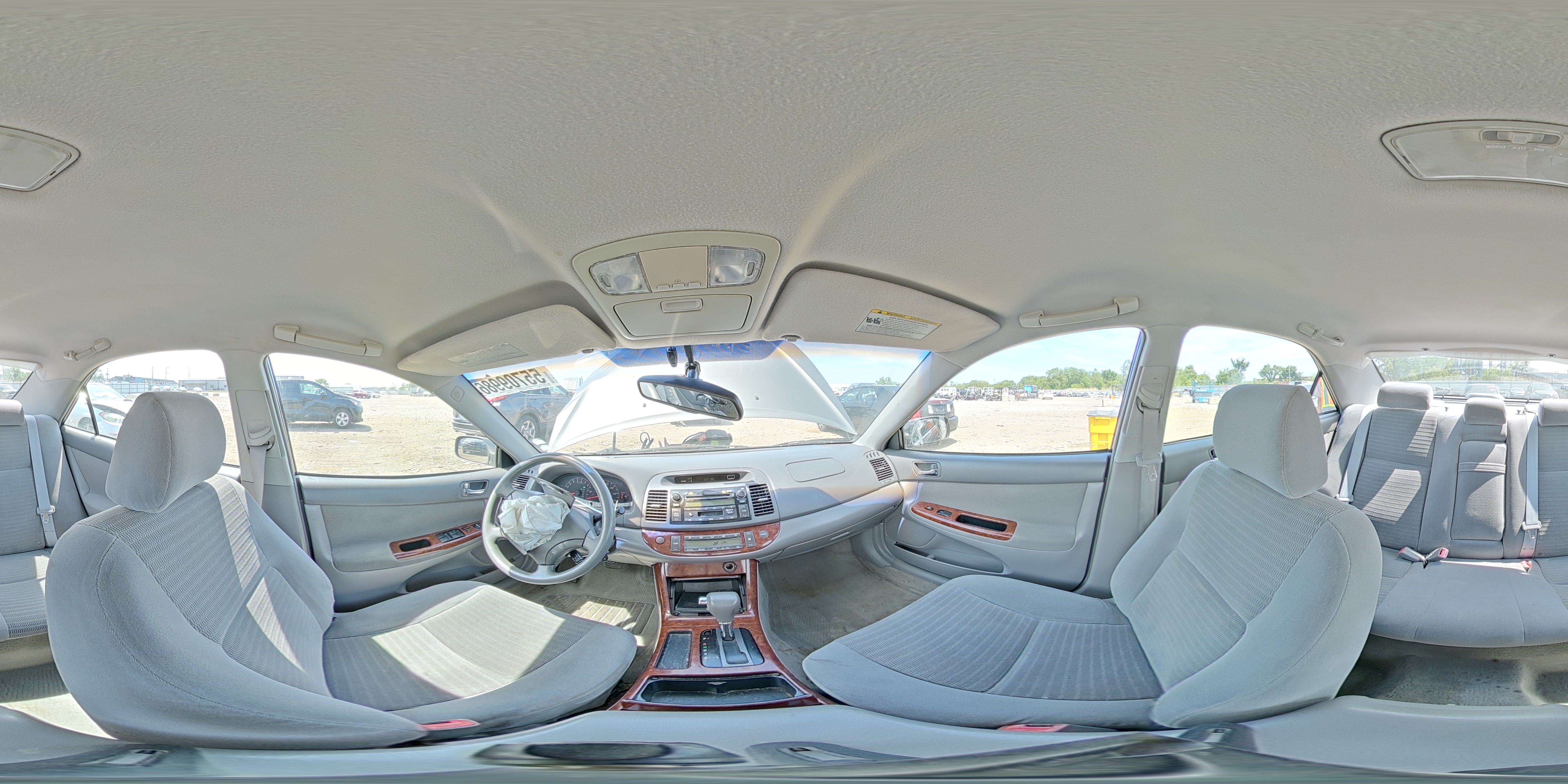 2006 Toyota Camry Xle Серый vin: 4T1BE32K76U724274