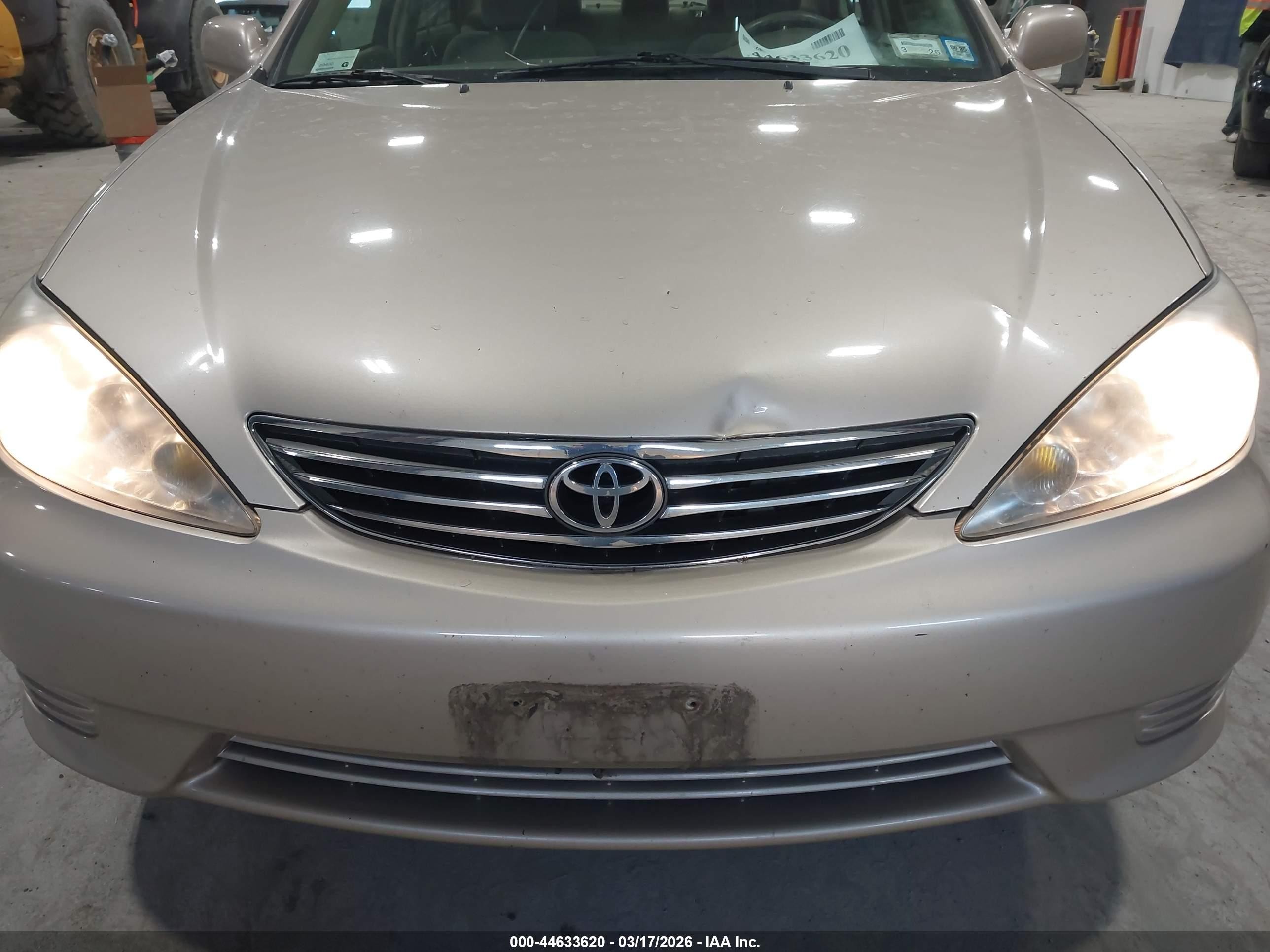 2006 Toyota Camry Le Tan vin: 4T1BE32K76U736845