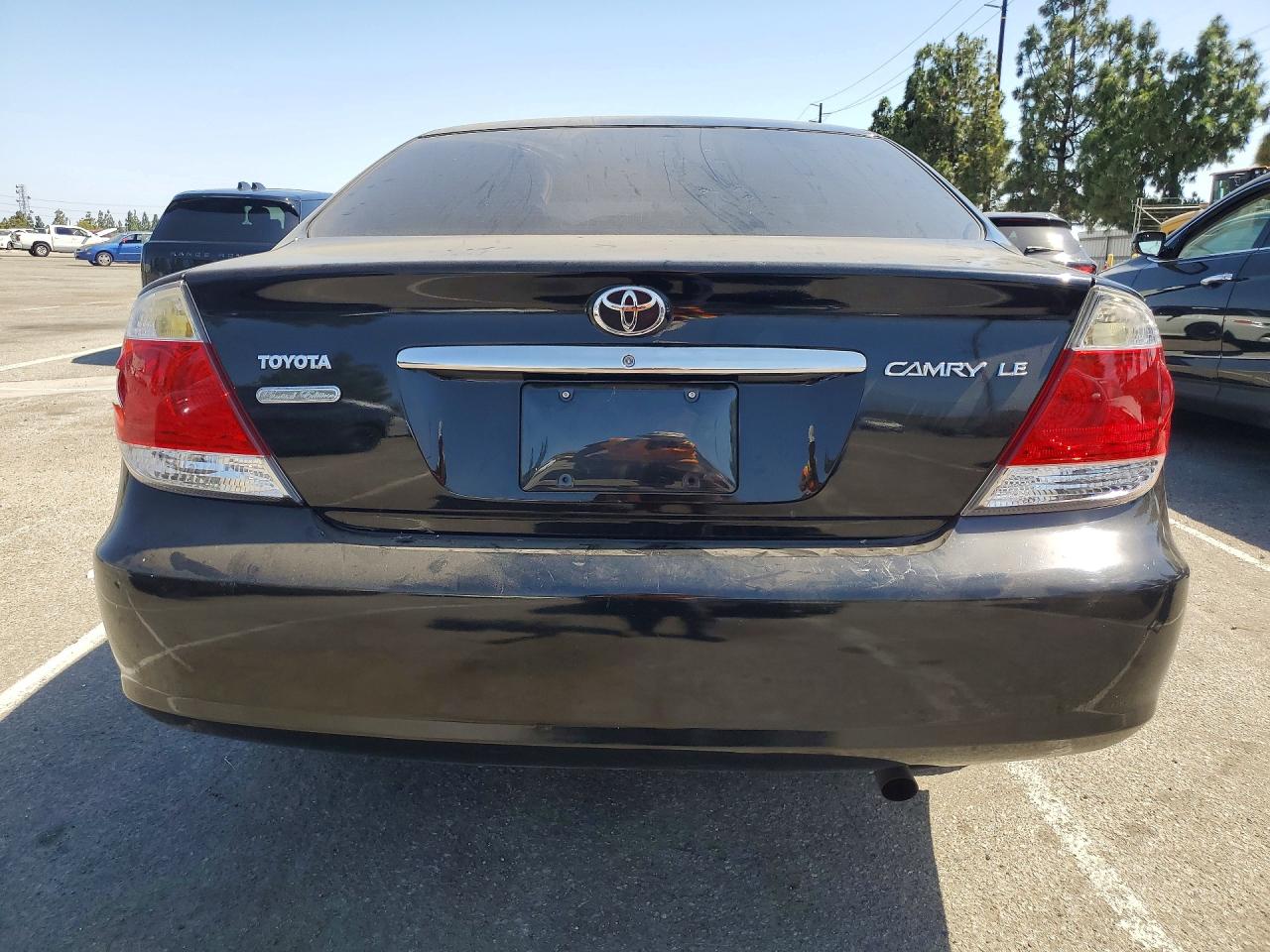 2006 Toyota Camry Le Black vin: 4T1BE32K76U740989