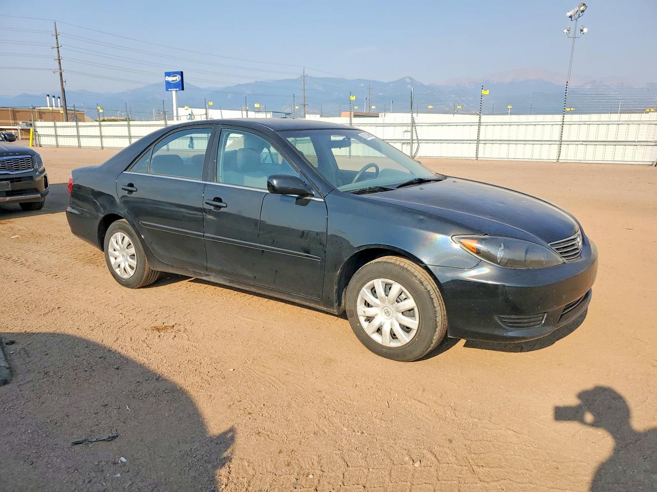 2006 Toyota Camry Le Black vin: 4T1BE32K76U748624