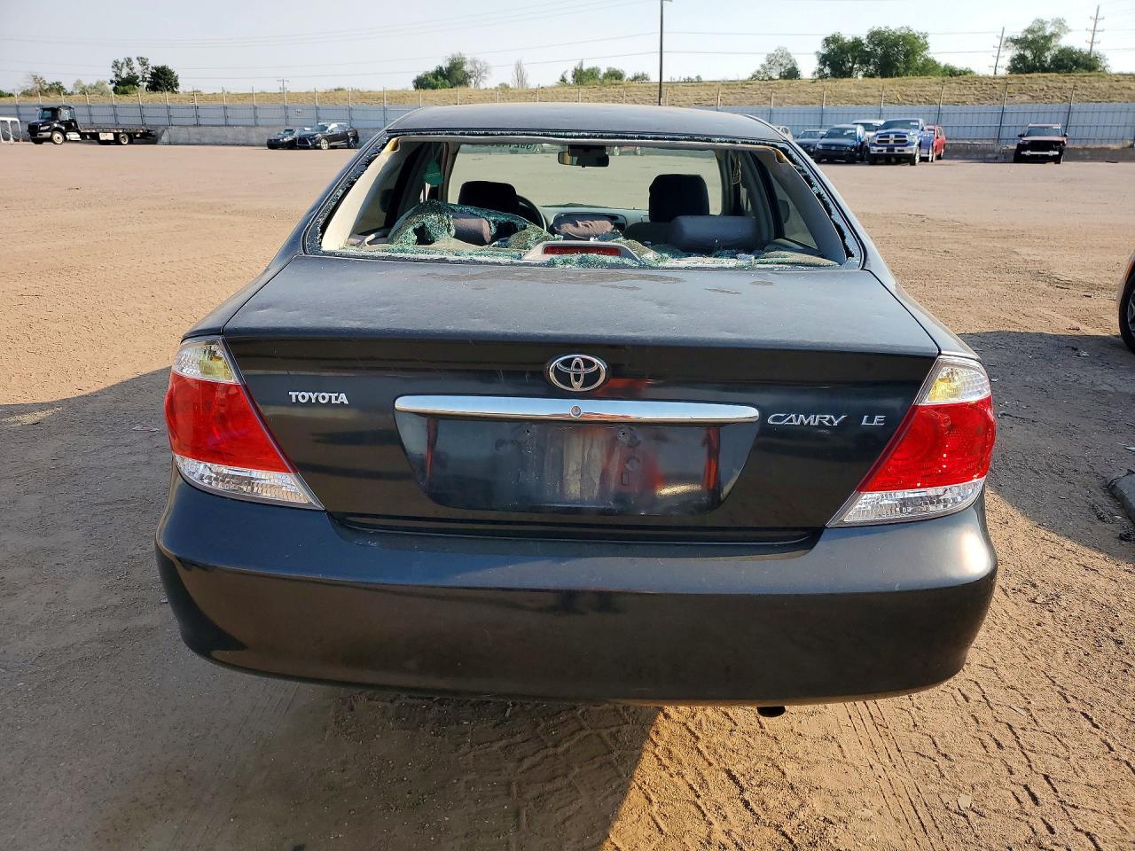2006 Toyota Camry Le Black vin: 4T1BE32K76U748624
