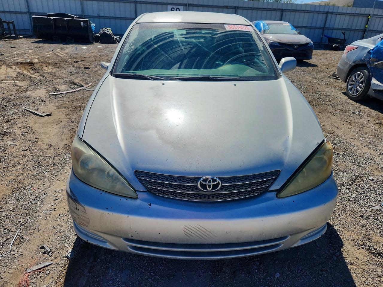 2002 Toyota Camry Le Silver vin: 4T1BE32K82U543405