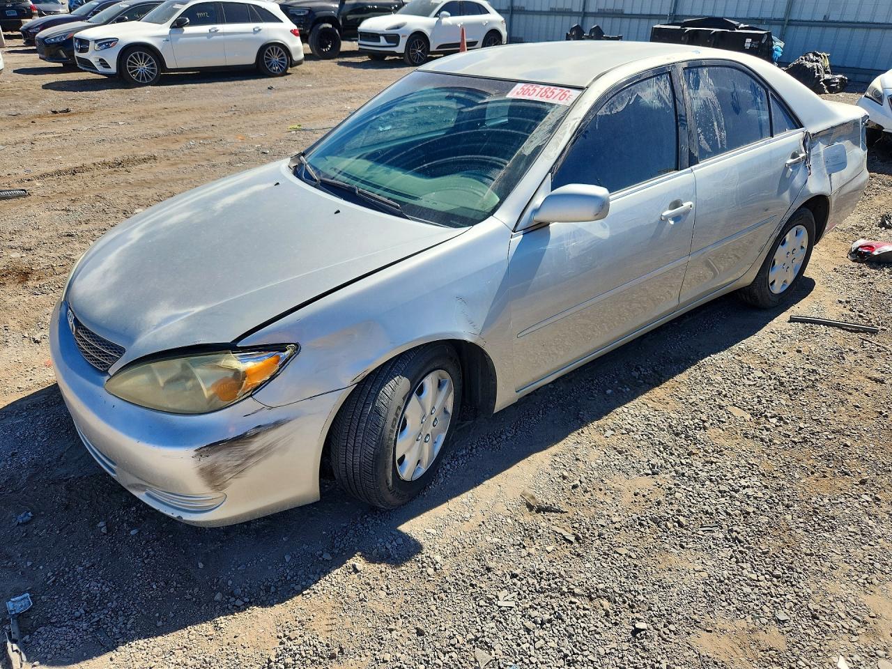 2002 Toyota Camry Le Silver vin: 4T1BE32K82U543405