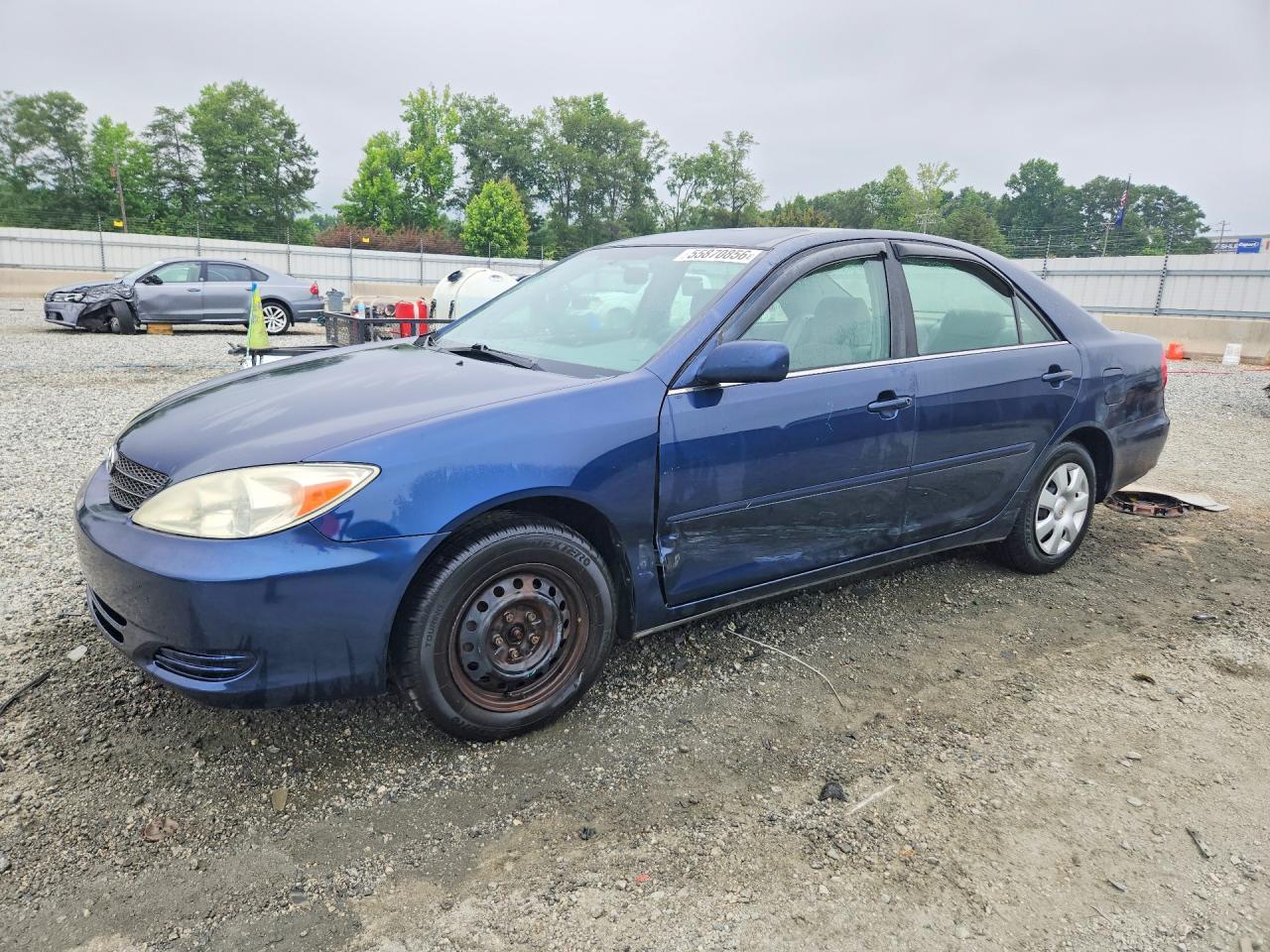2002 Toyota Camry Le Синий vin: 4T1BE32K82U550841