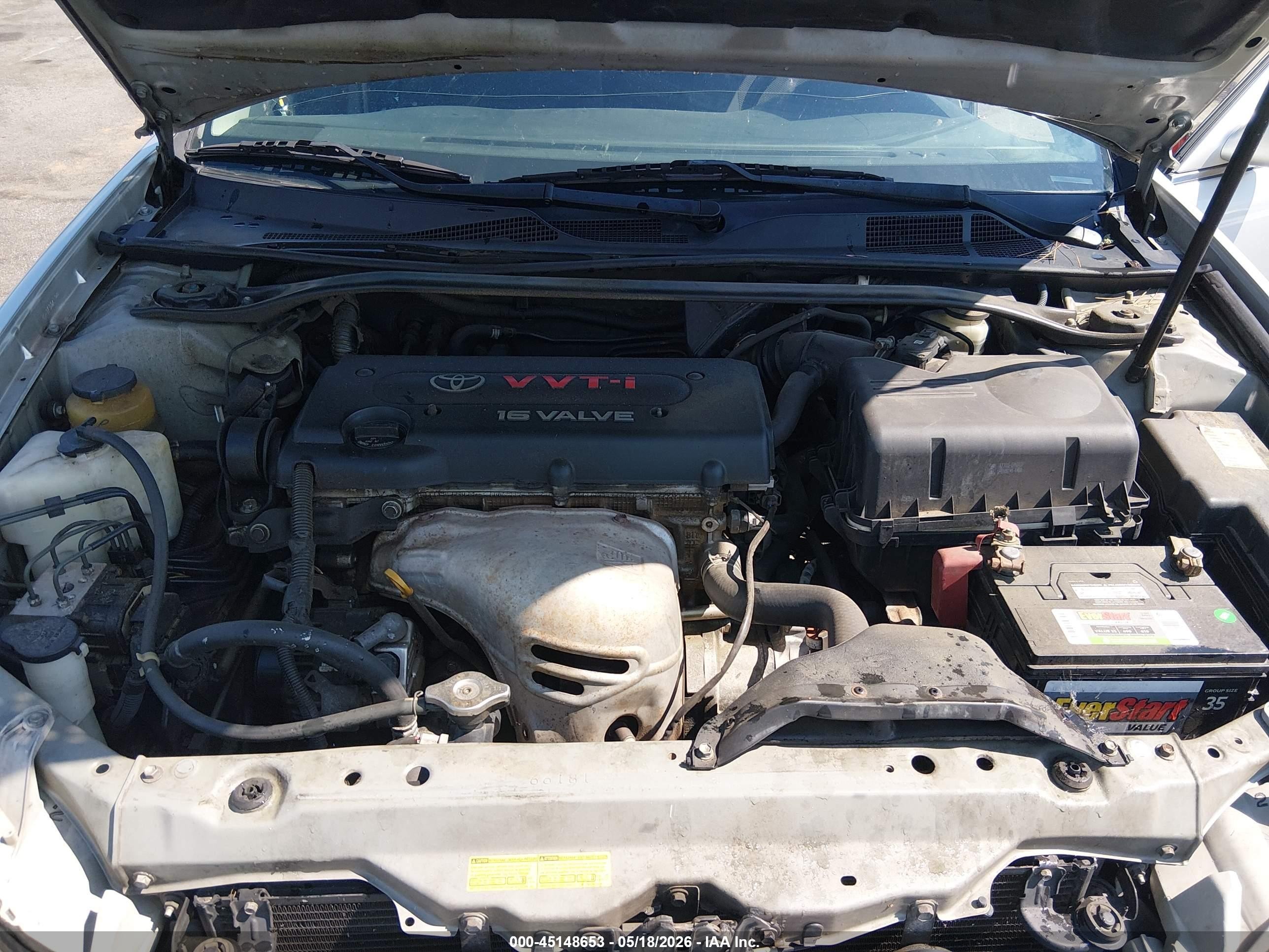 2002 Toyota Camry Se Gray vin: 4T1BE32K82U563900
