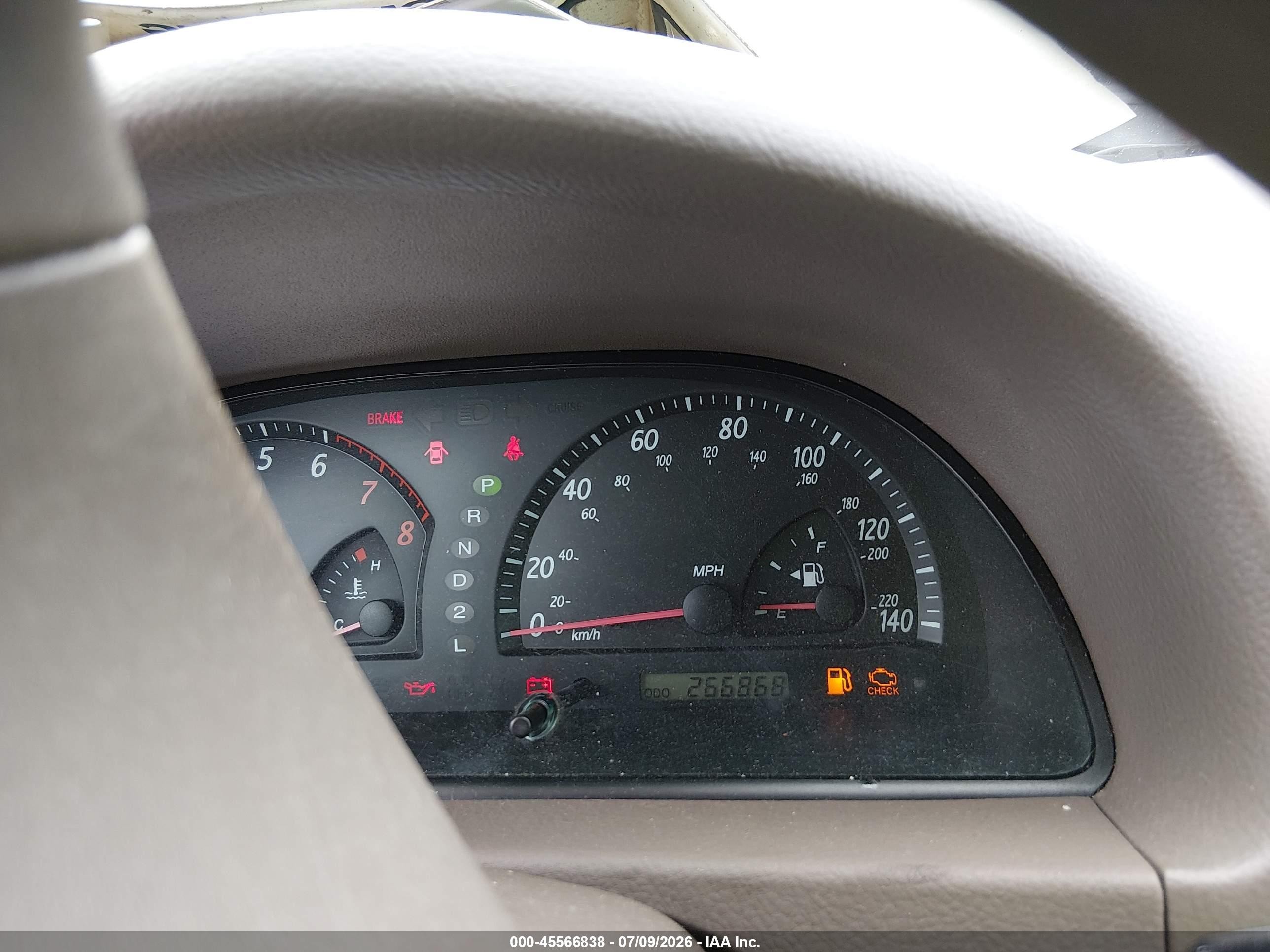 2002 Toyota Camry Le Зеленый vin: 4T1BE32K82U615459