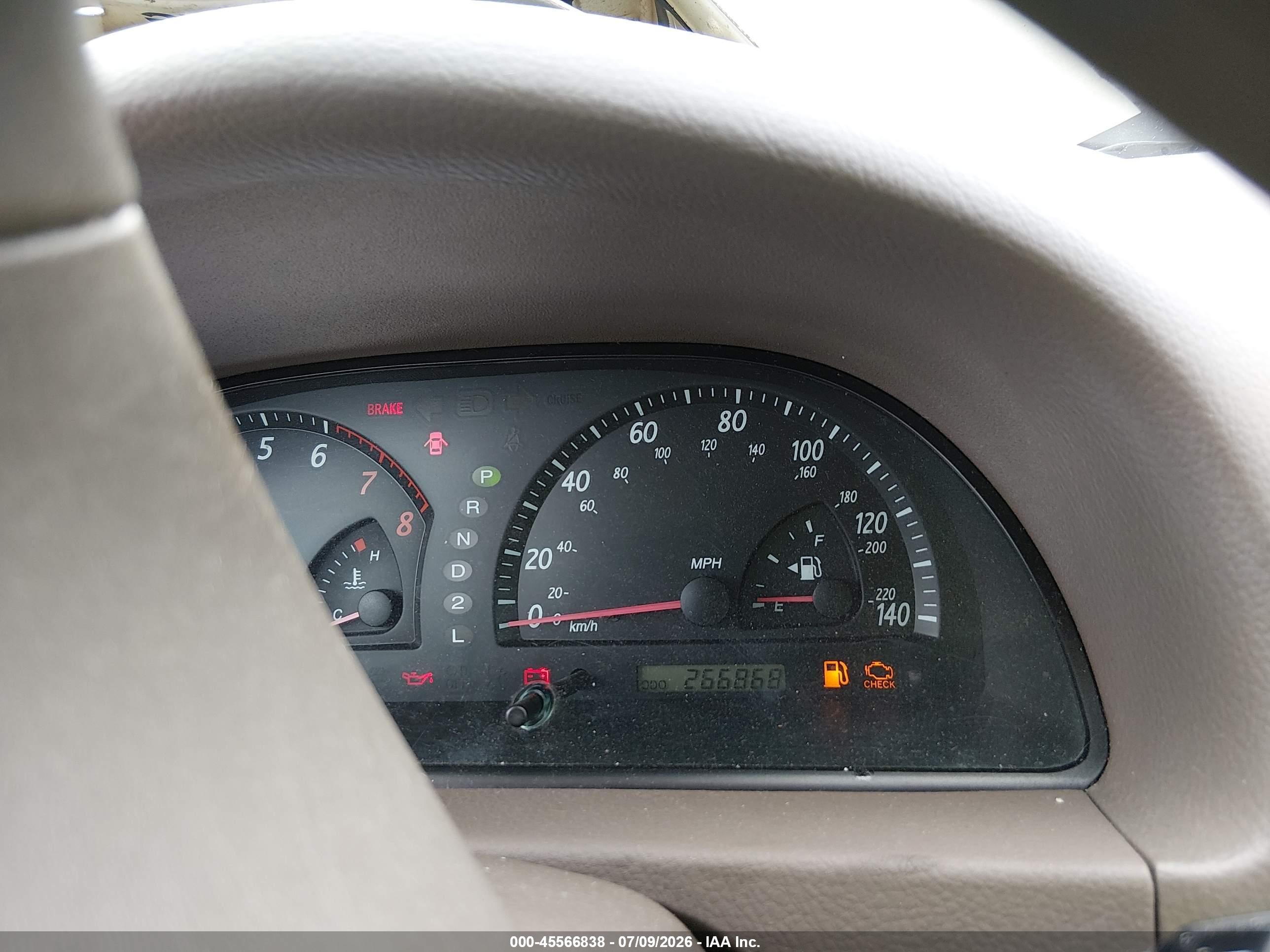 2002 Toyota Camry Le Зеленый vin: 4T1BE32K82U615459