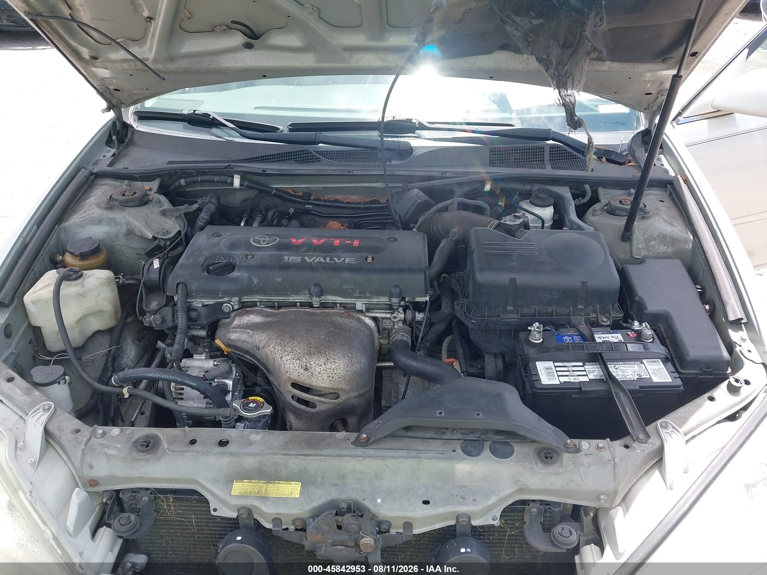 2003 Toyota Camry Le Silver vin: 4T1BE32K83U165426