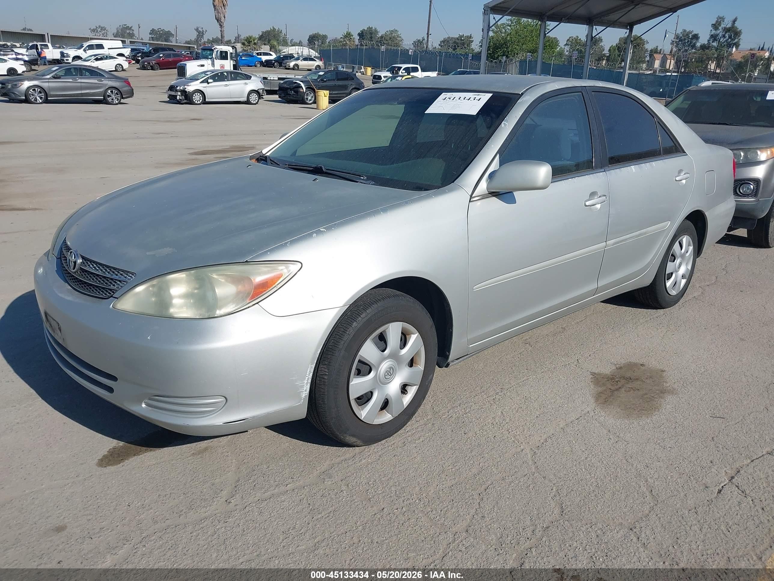 2003 Toyota Camry Le Silver vin: 4T1BE32K83U176703