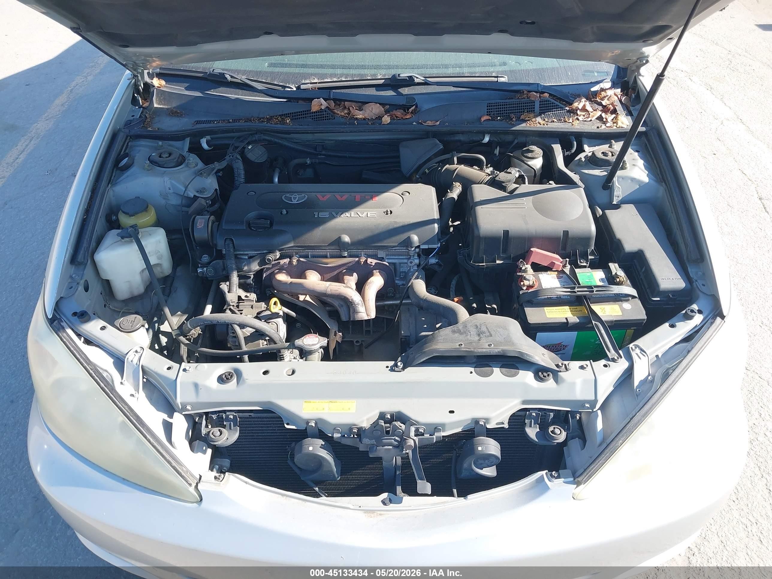 2003 Toyota Camry Le Silver vin: 4T1BE32K83U176703