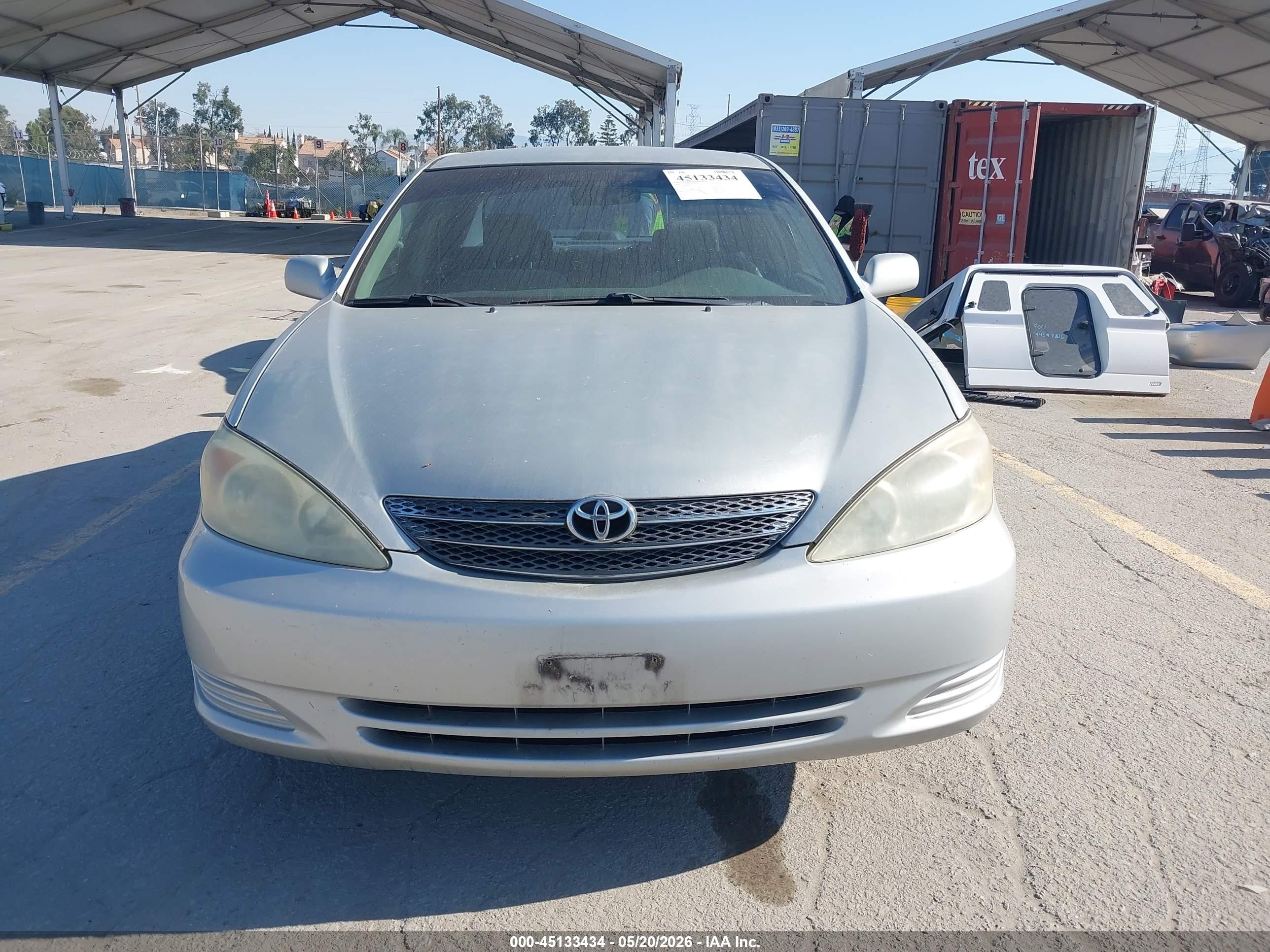 2003 Toyota Camry Le Silver vin: 4T1BE32K83U176703