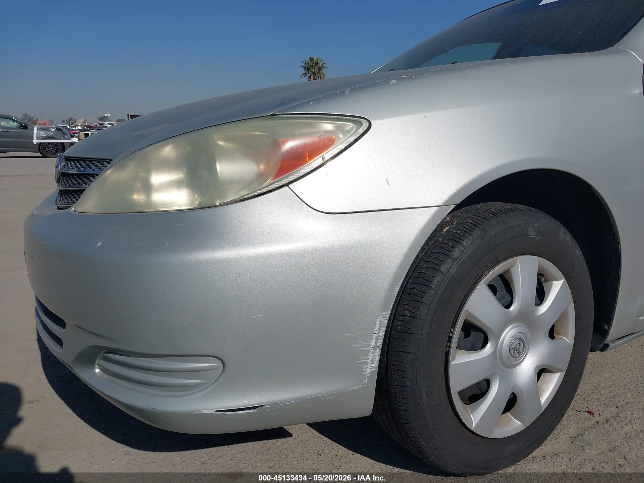 2003 Toyota Camry Le Silver vin: 4T1BE32K83U176703