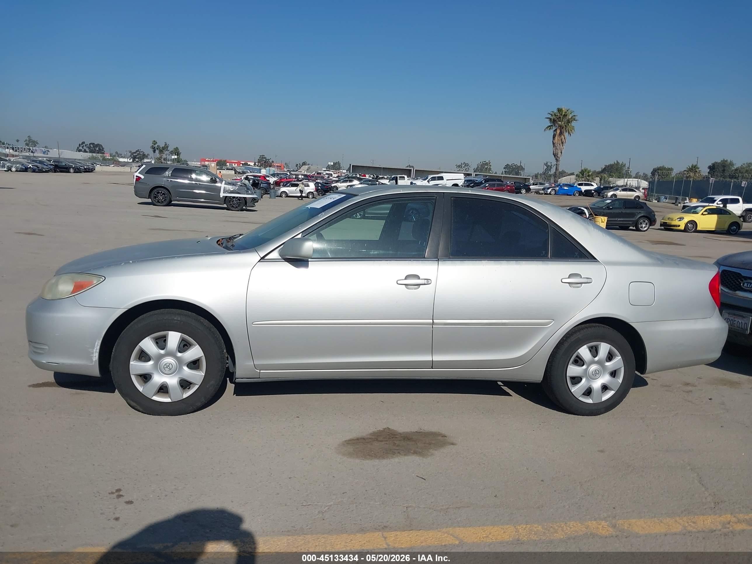 2003 Toyota Camry Le Silver vin: 4T1BE32K83U176703
