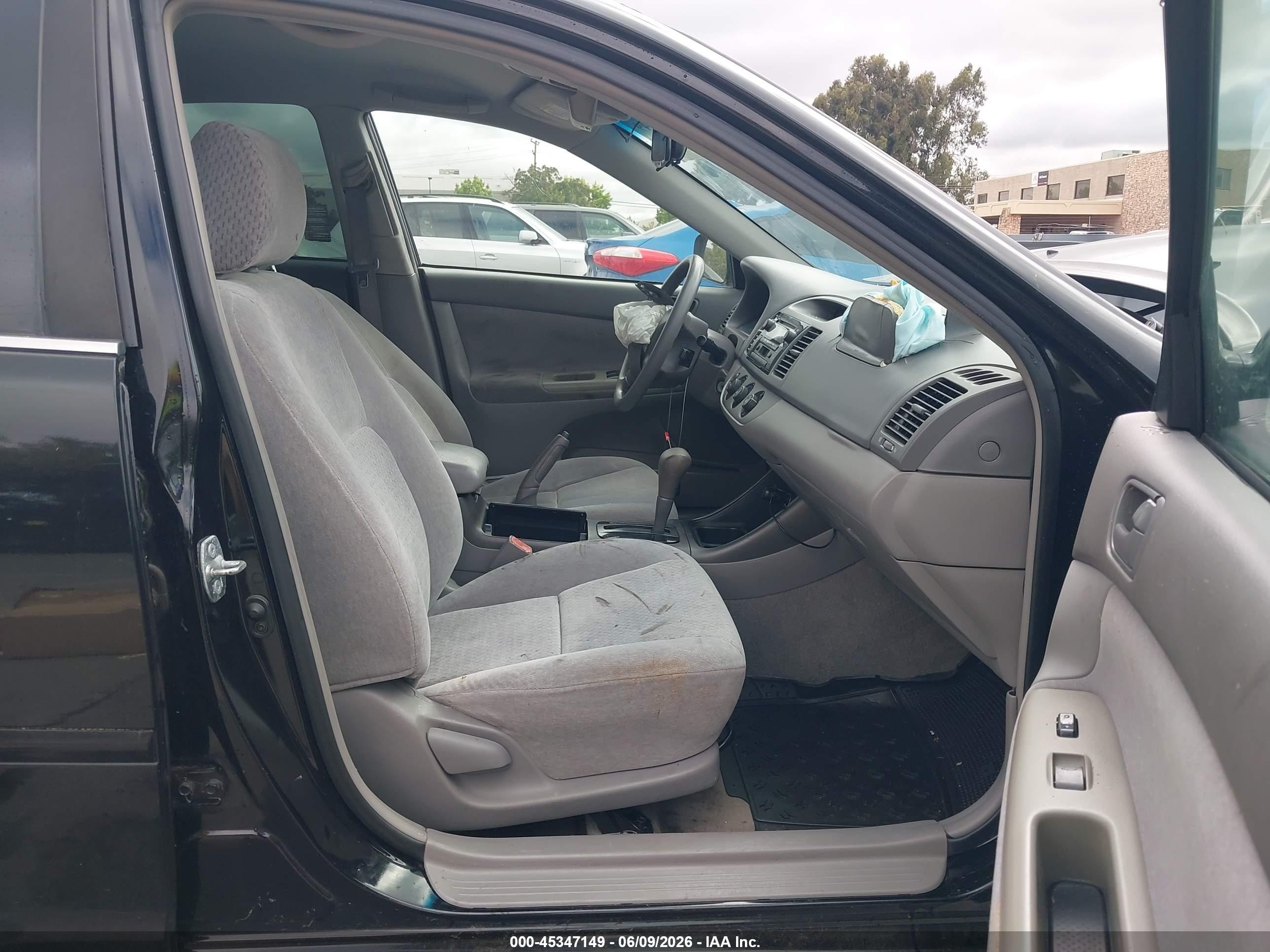 2003 Toyota Camry Le Black vin: 4T1BE32K83U212793