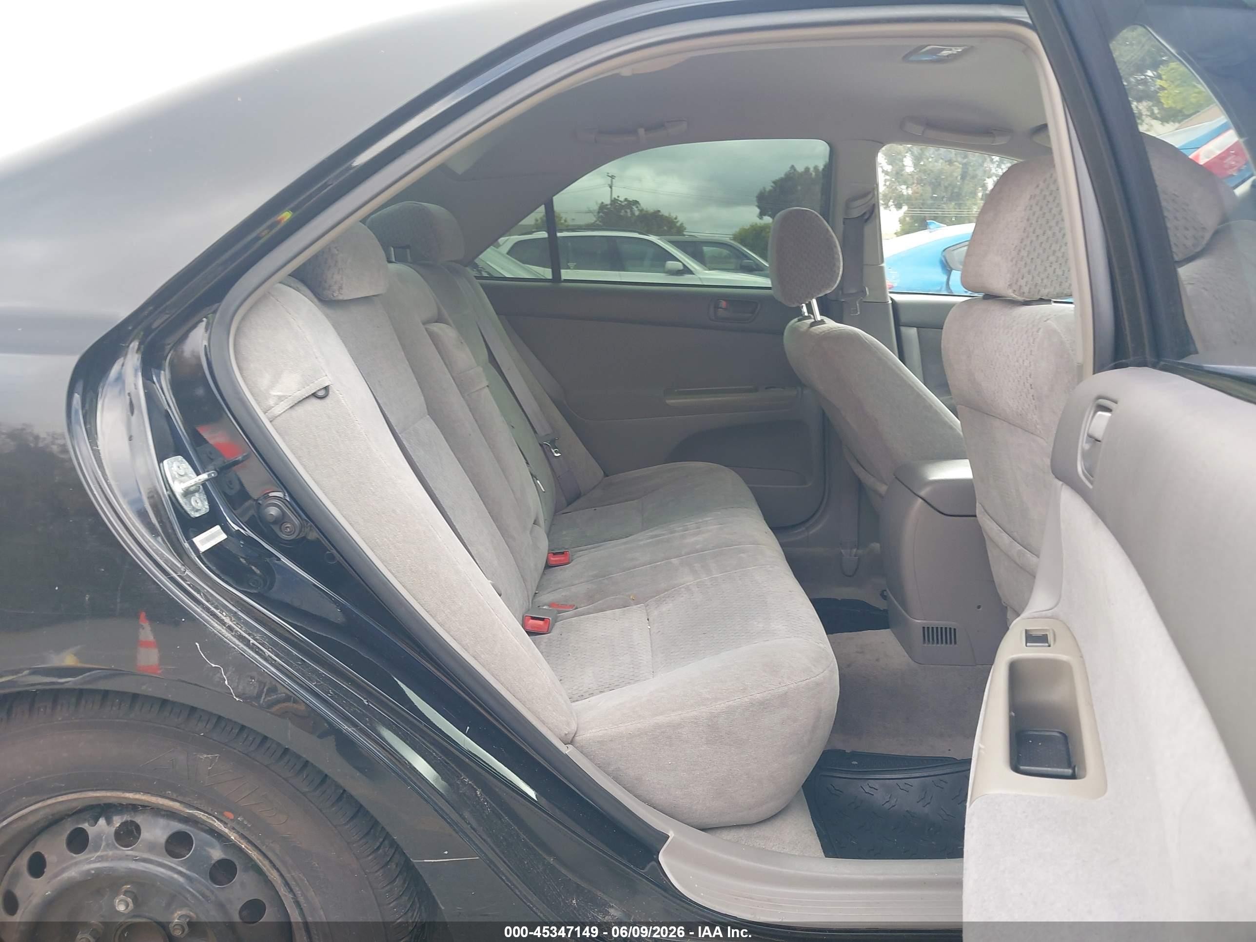 2003 Toyota Camry Le Black vin: 4T1BE32K83U212793