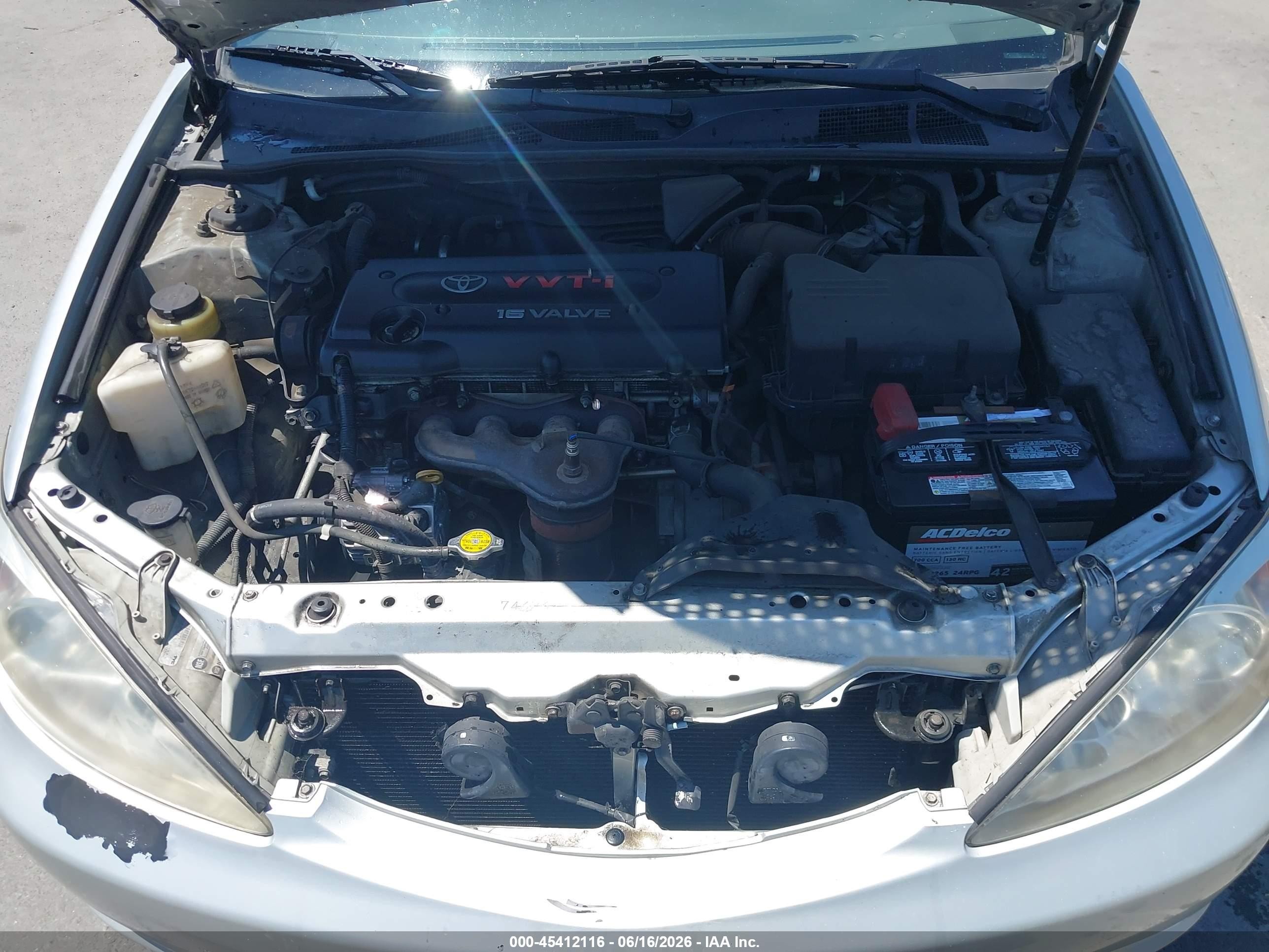 2003 Toyota Camry Le Серебряный vin: 4T1BE32K83U252050