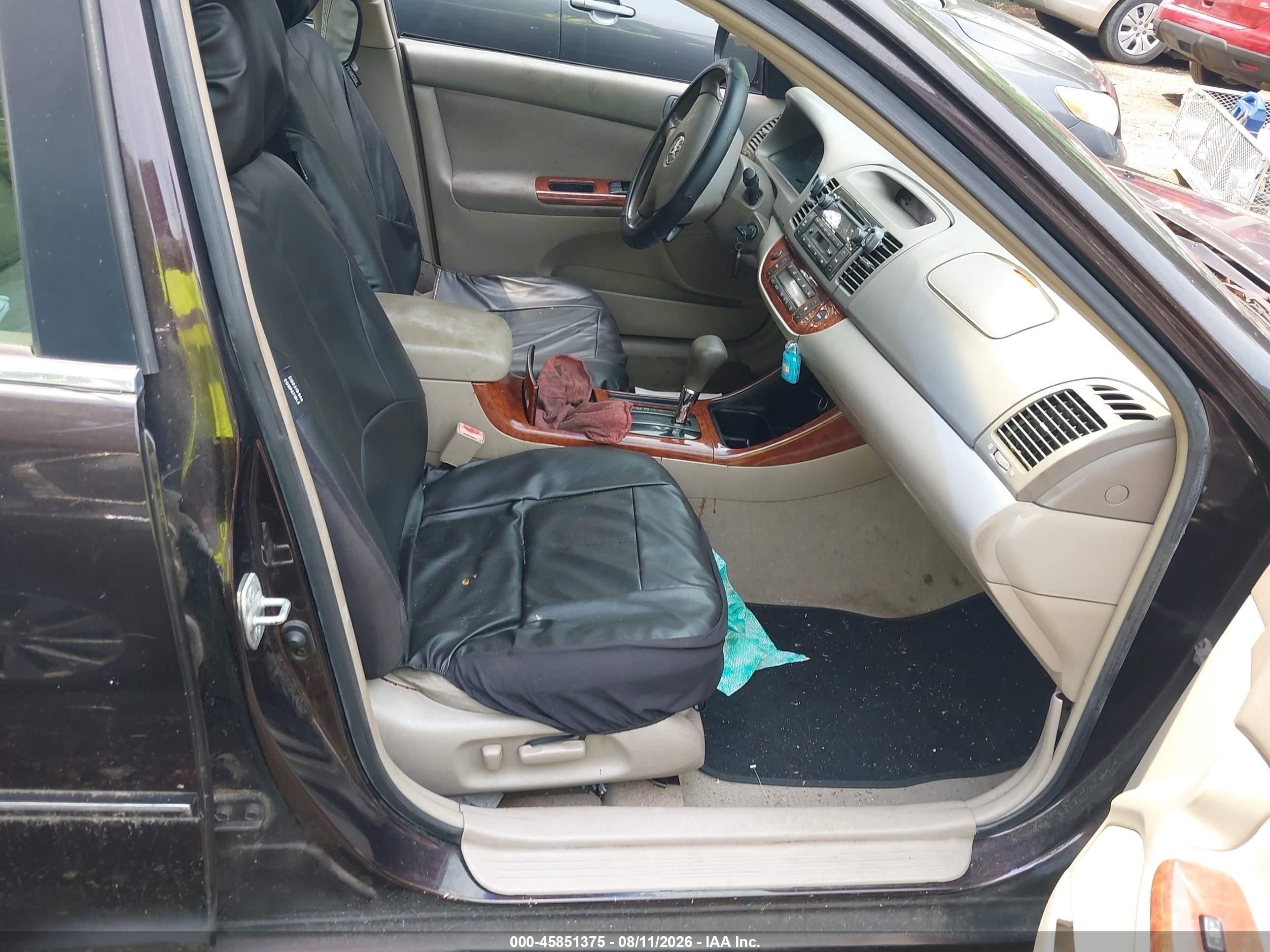 2003 Toyota Camry Xle Maroon vin: 4T1BE32K83U652626