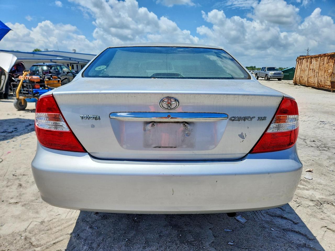 2003 Toyota Camry Xle Silver vin: 4T1BE32K83U722335