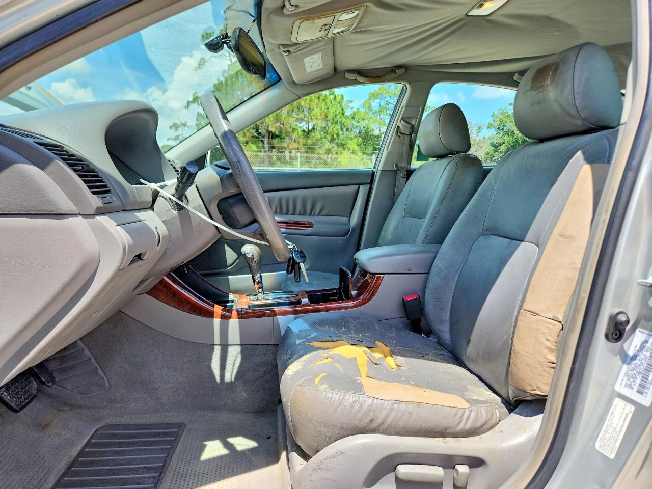 2003 Toyota Camry Xle Silver vin: 4T1BE32K83U722335
