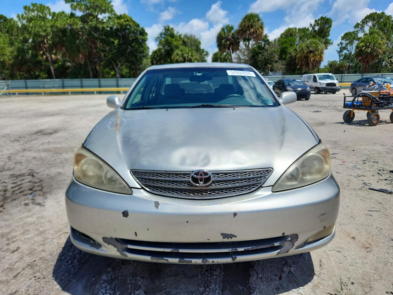 2003 Toyota Camry Xle Silver vin: 4T1BE32K83U722335