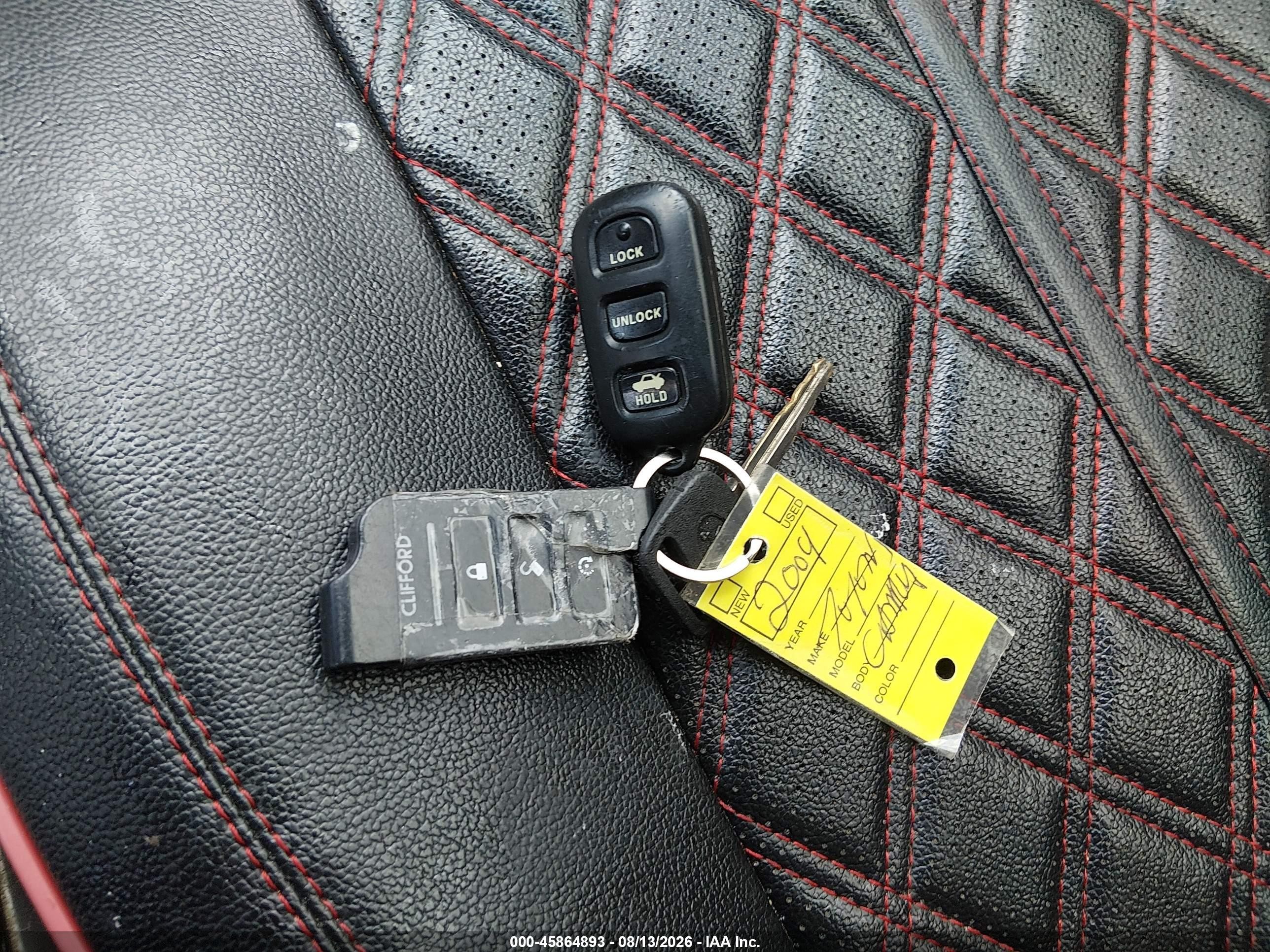 2004 Toyota Camry Le Black vin: 4T1BE32K84U287978