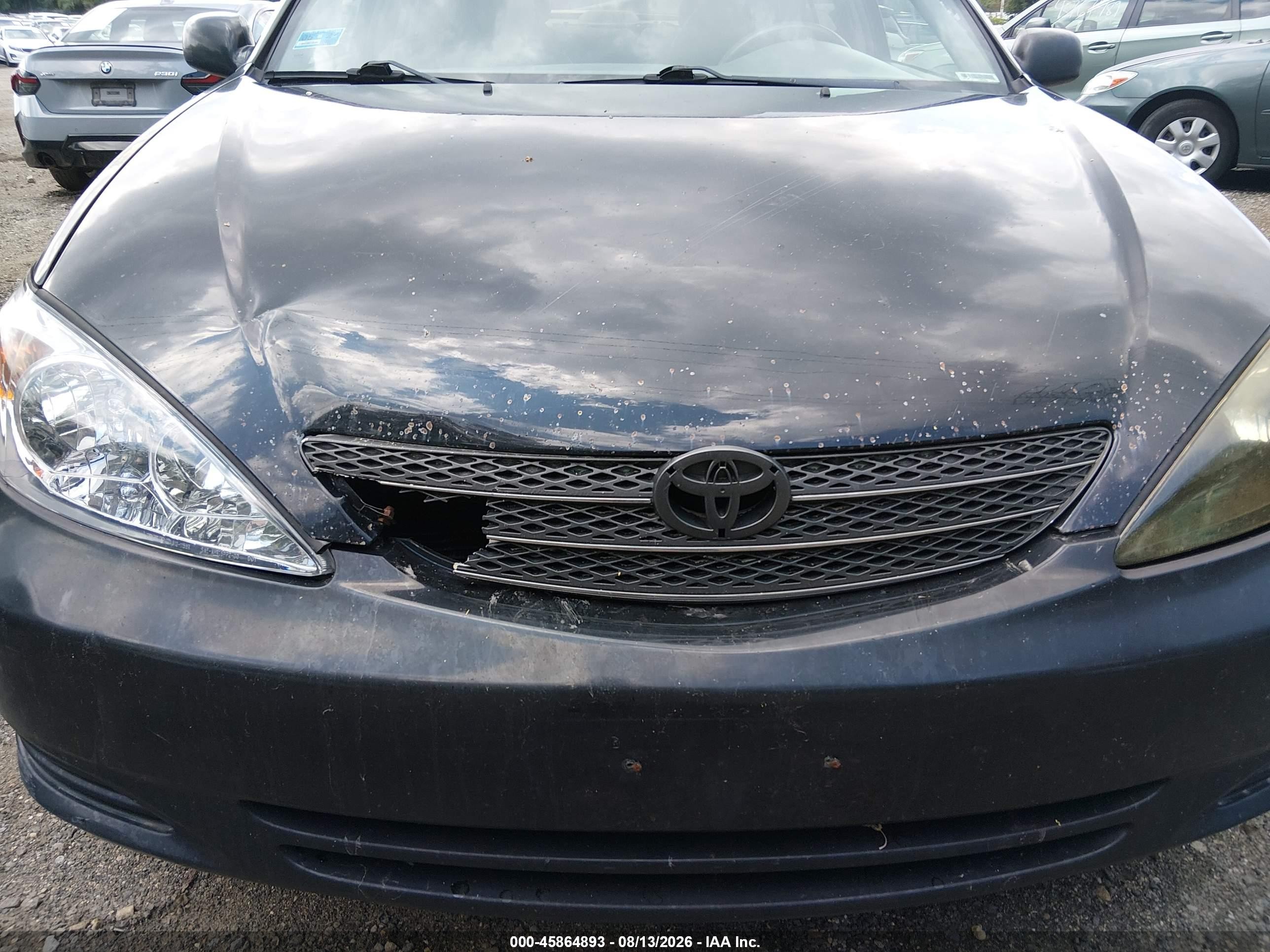 2004 Toyota Camry Le Black vin: 4T1BE32K84U287978