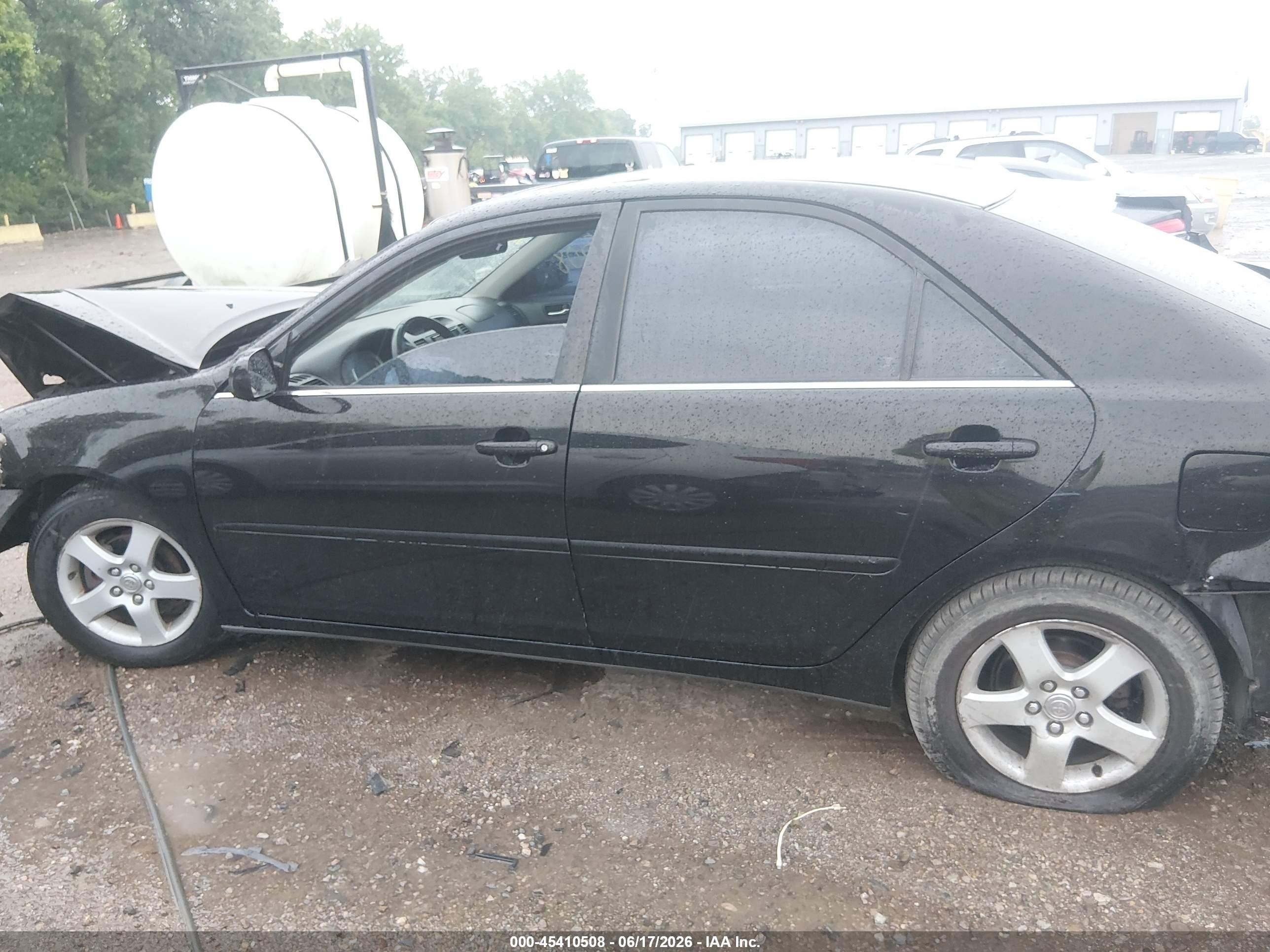 2004 Toyota Camry Se Black vin: 4T1BE32K84U310420