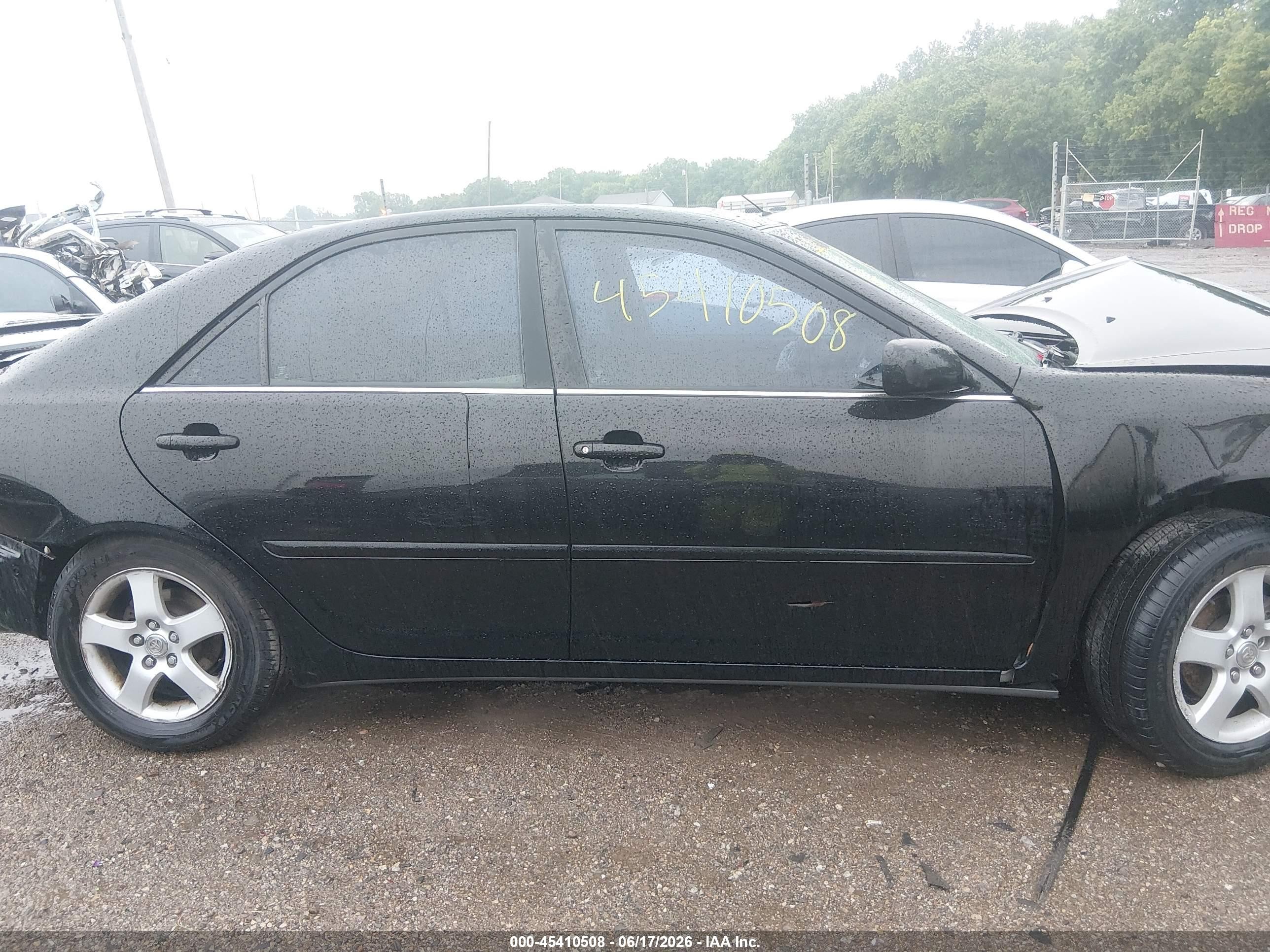 2004 Toyota Camry Se Black vin: 4T1BE32K84U310420